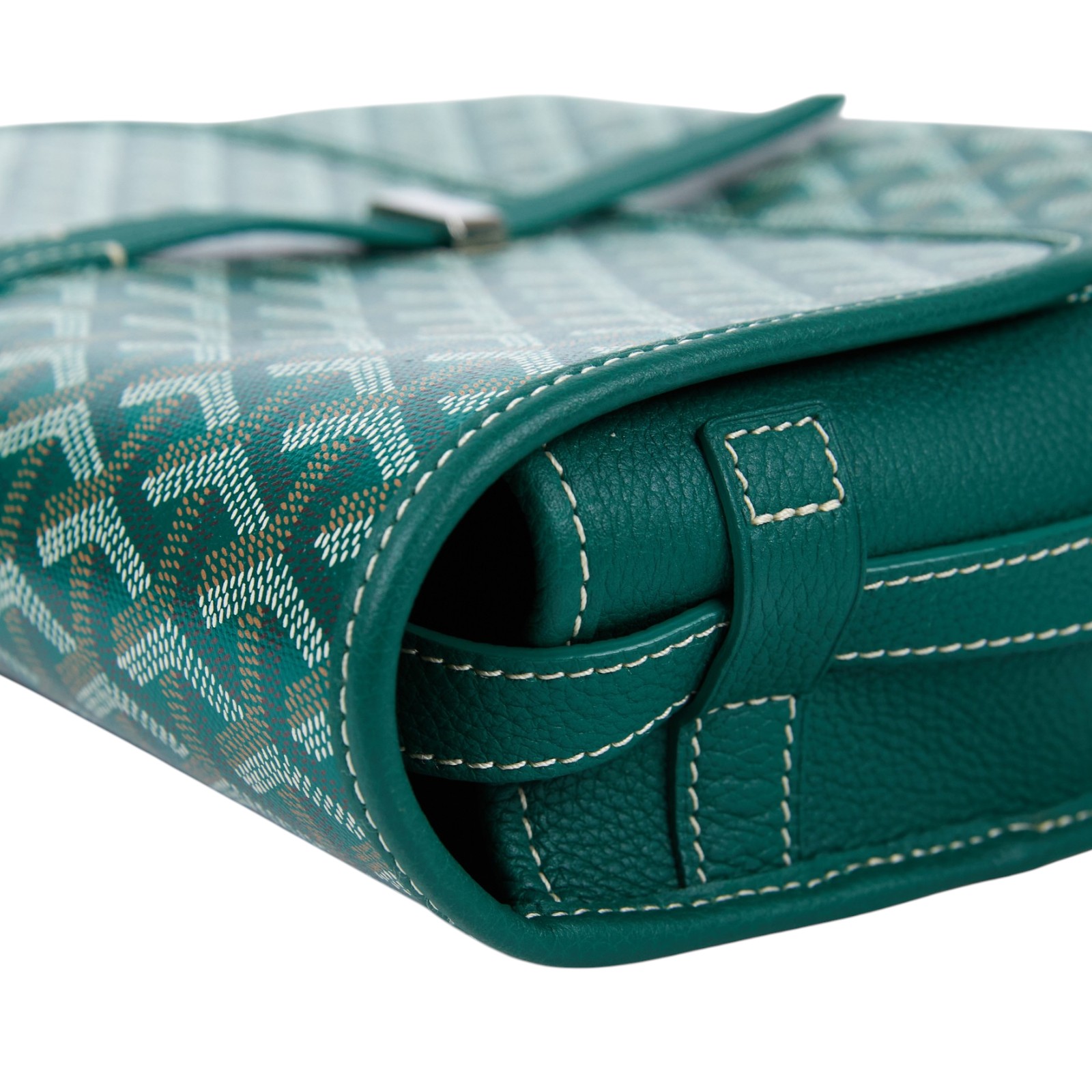 高雅德 GOYARD Belvédère MM 中型 馬鞍包 肩背包 斜背包 BELVE3MMLTY 綠Belvedere MM 防塵袋