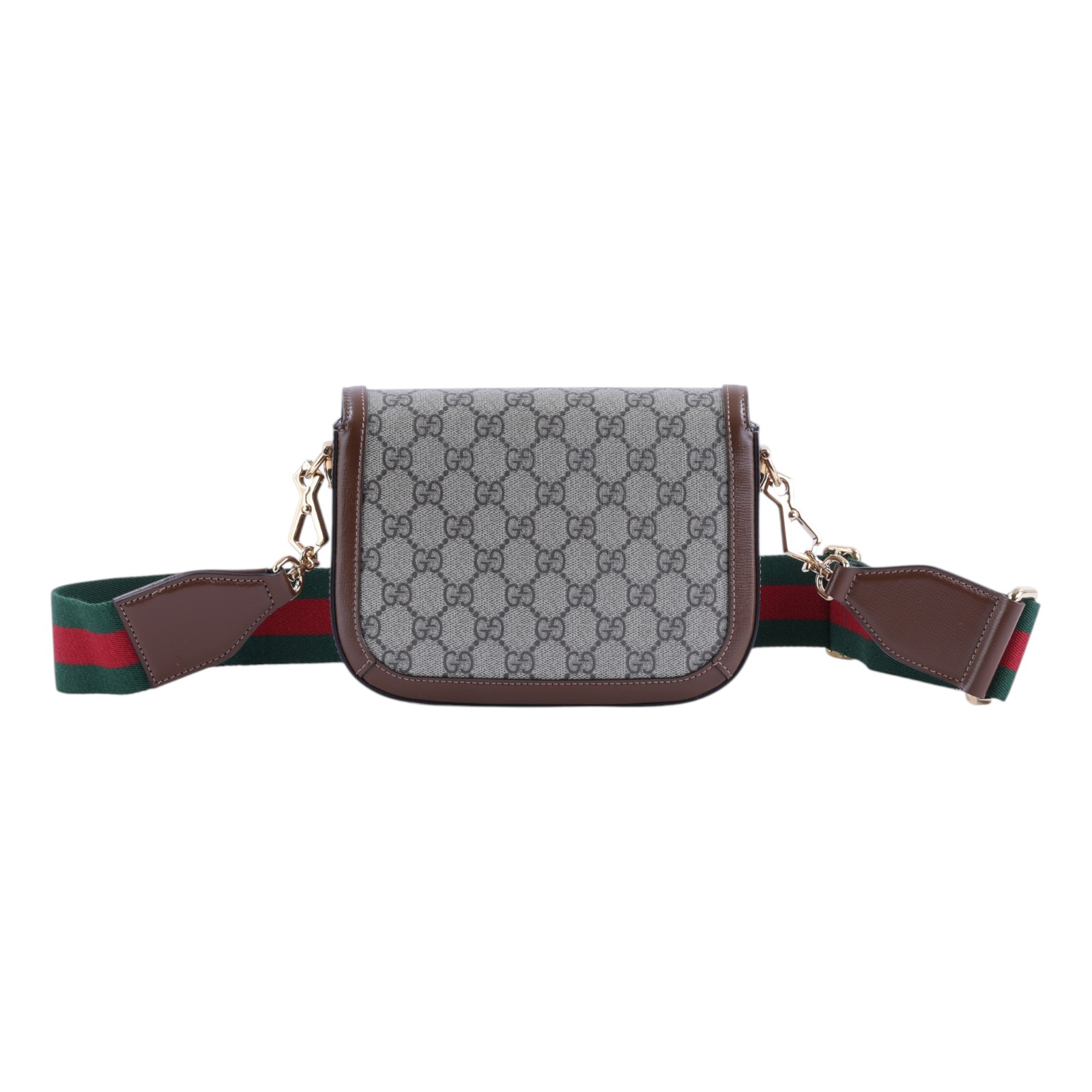 古馳 GUCCI Horsebit 1955 迷你 馬鞍包 658574 HUHHG 棕1955 MINI 原廠盒子/防塵袋/背帶2/購買證明