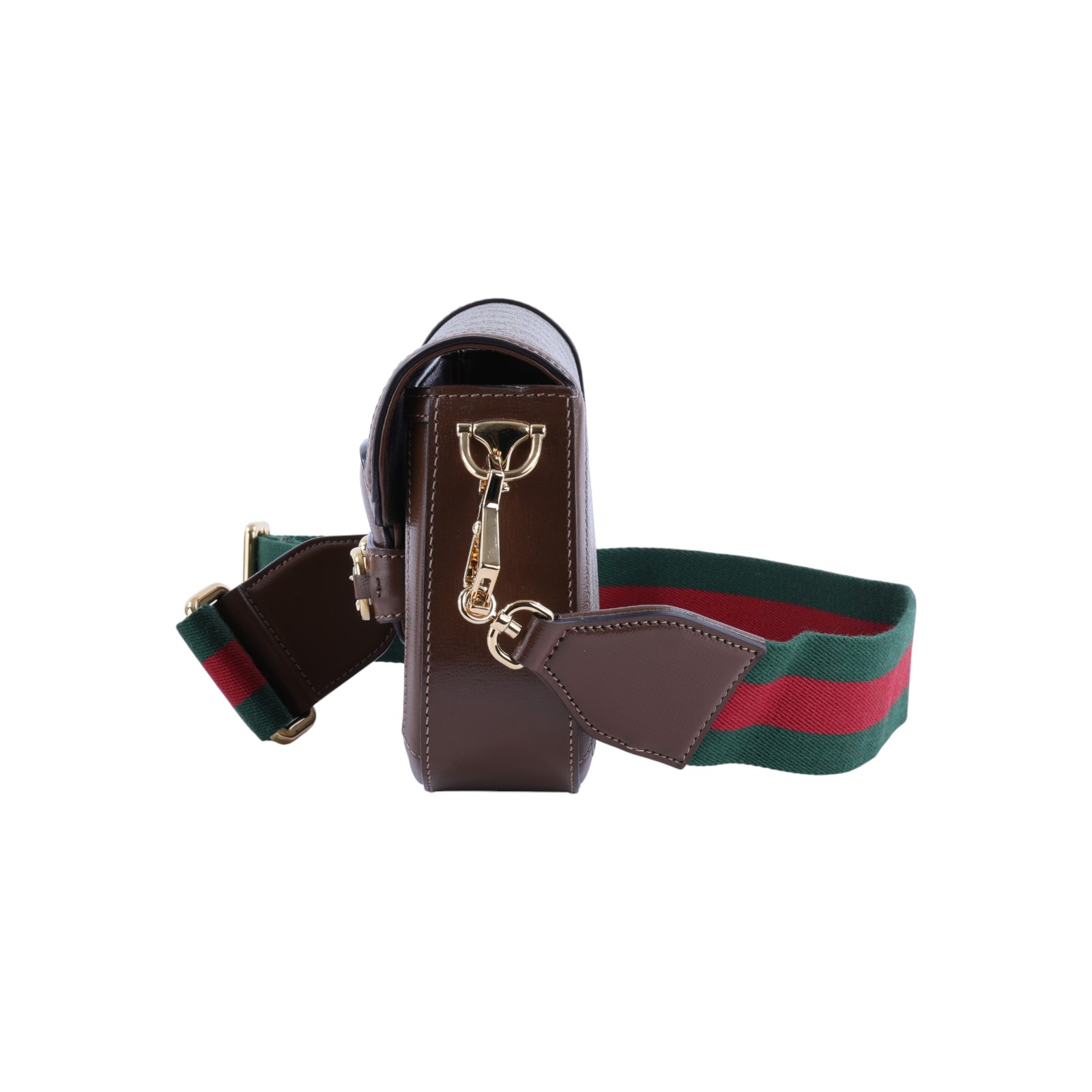 古馳 GUCCI Horsebit 1955 迷你 馬鞍包 658574 HUHHG 棕1955 MINI 原廠盒子/防塵袋/背帶2/購買證明