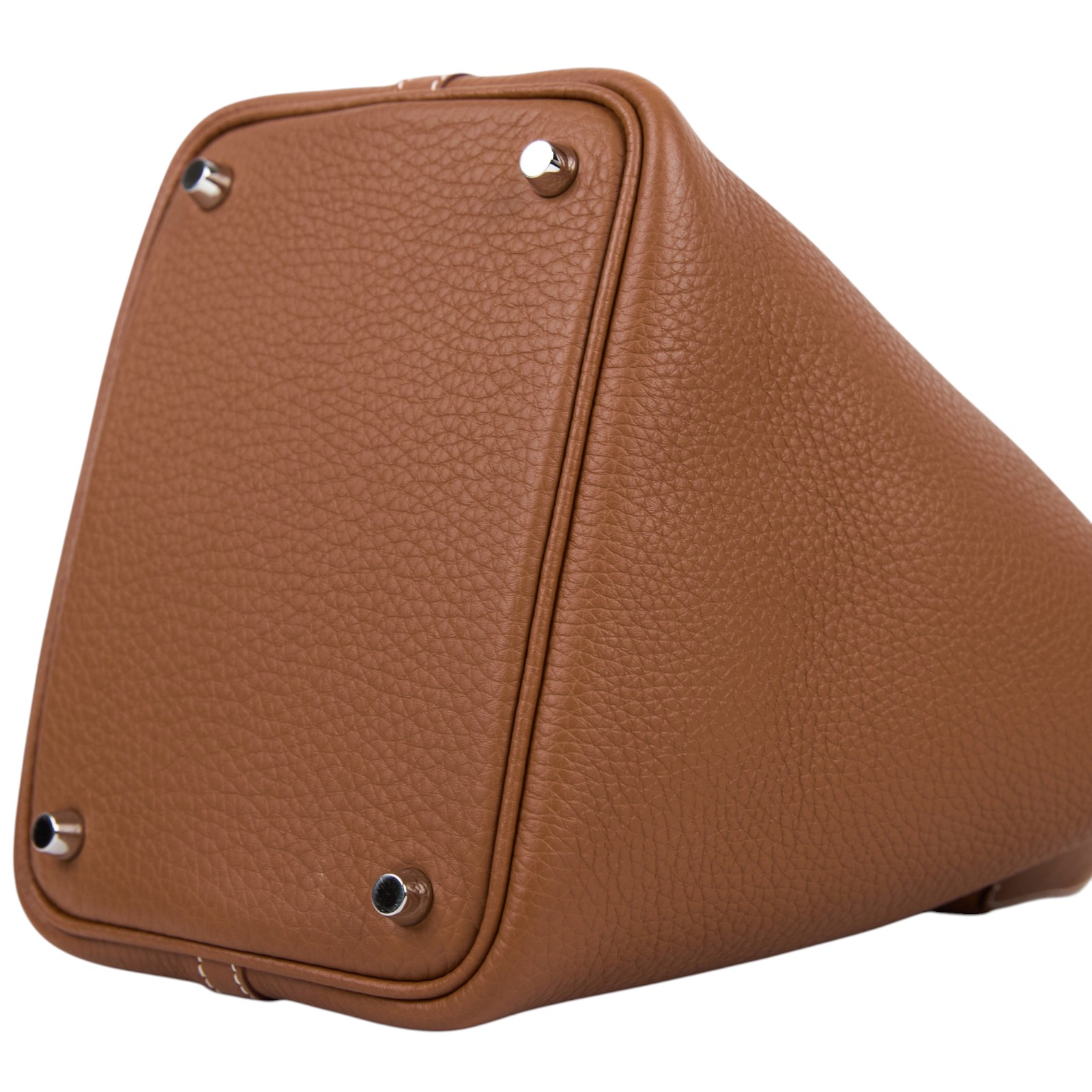 愛馬仕 Hermes Picotin Lock 18 菜籃子包 銀色五金 金棕色 H056289CK37 G AU 002 MM  原廠盒子/鎖組/購買證明影本
