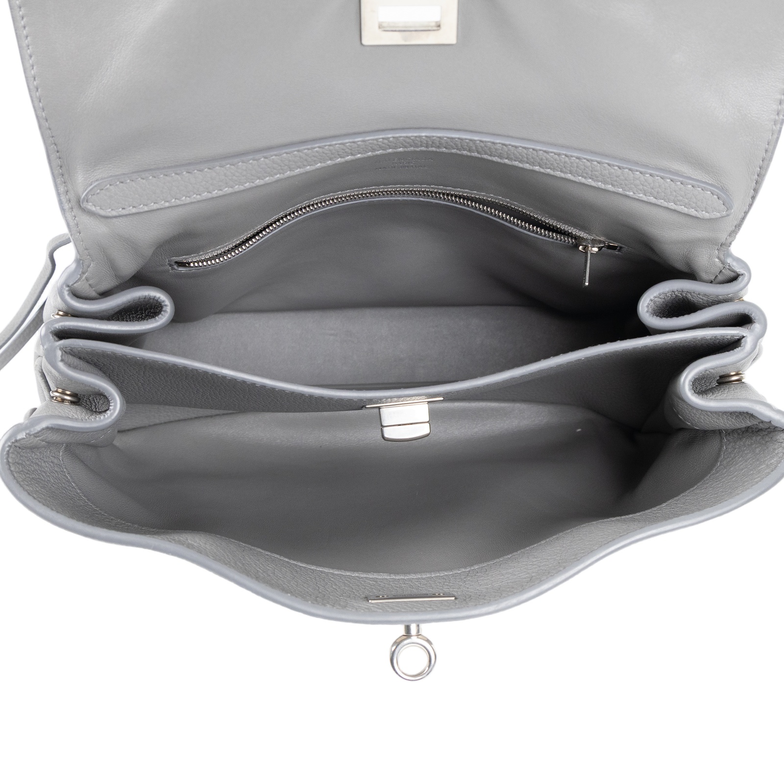 巴黎世家 BALENCIAGA Rodeo Small 手提包 銀色五金 7897792ABV6 灰銀Rodeo SMALL 背帶/鑰匙圈
