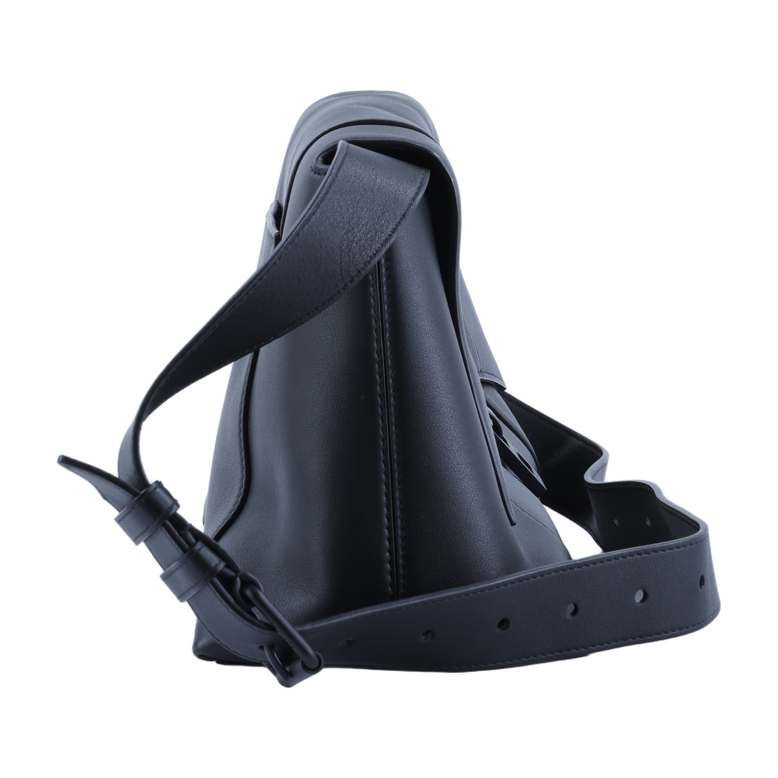 巴黎世家 BALENCIAGA DOWNTOWN 沙漏包 肩背包 斜背包 中號 671354 黑DOWNTOWN  MEDIUM 防塵袋