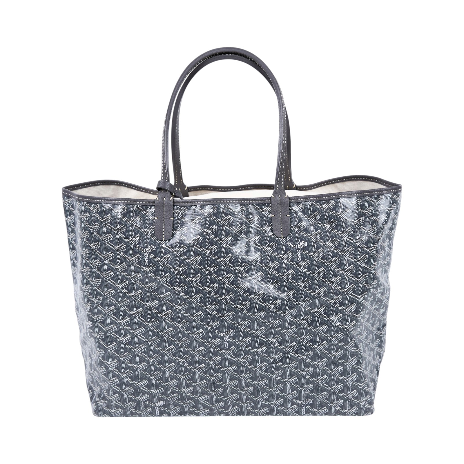 高雅德 GOYARD Saint Louis PM Bag 托特包 STLOUIPMLTY 灰SAINT LOUIS PM 防塵袋/內袋