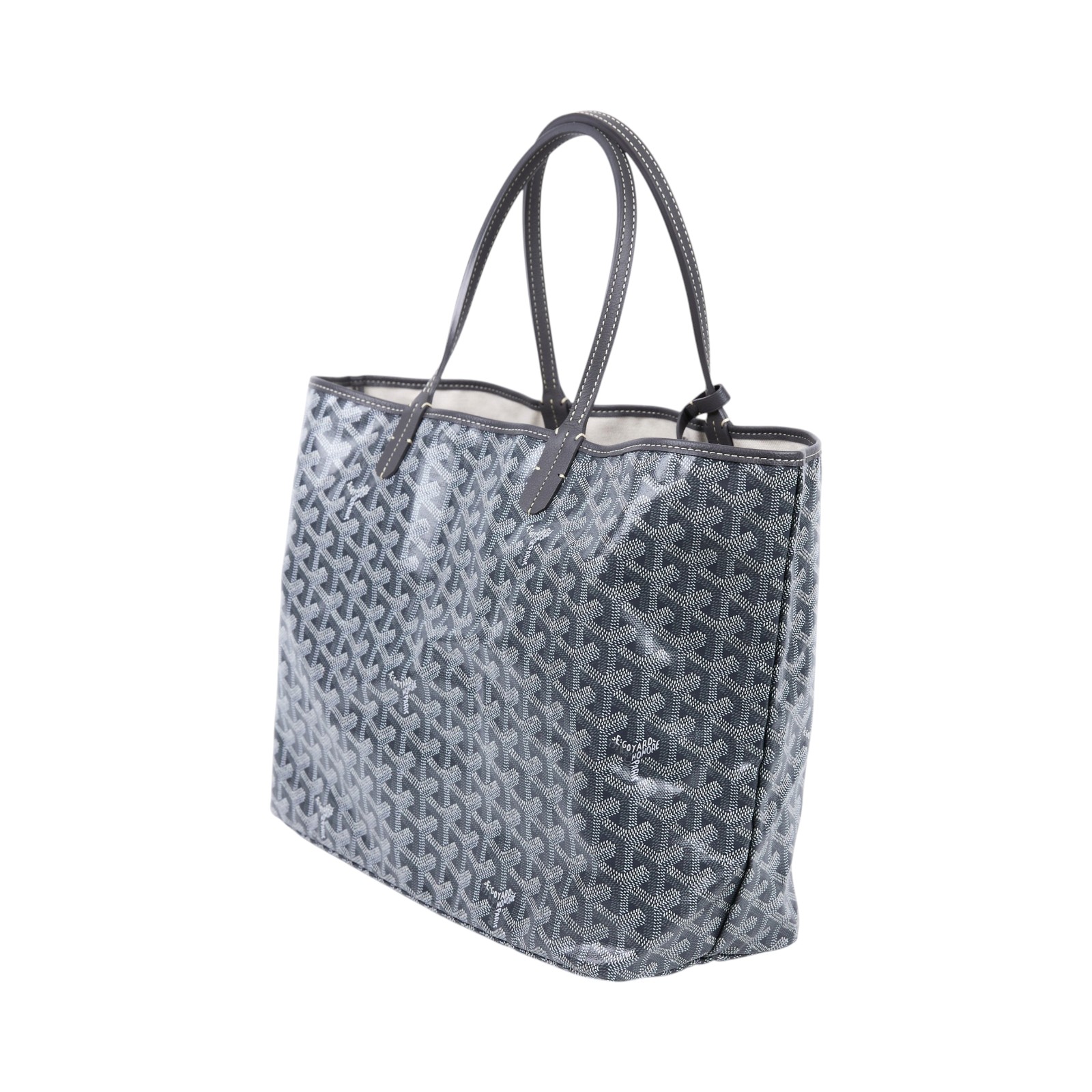 高雅德 GOYARD Saint Louis PM Bag 托特包 STLOUIPMLTY 灰SAINT LOUIS PM 防塵袋/內袋
