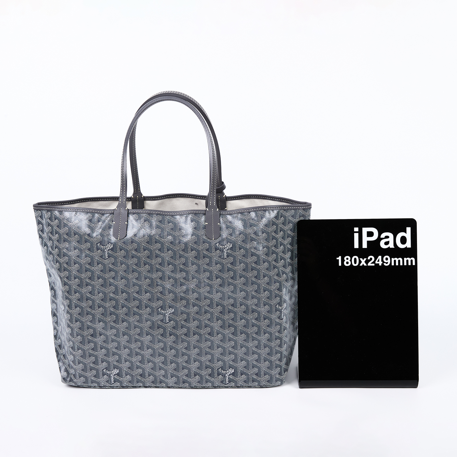 高雅德 GOYARD Saint Louis PM Bag 托特包 STLOUIPMLTY 灰SAINT LOUIS PM 防塵袋/內袋