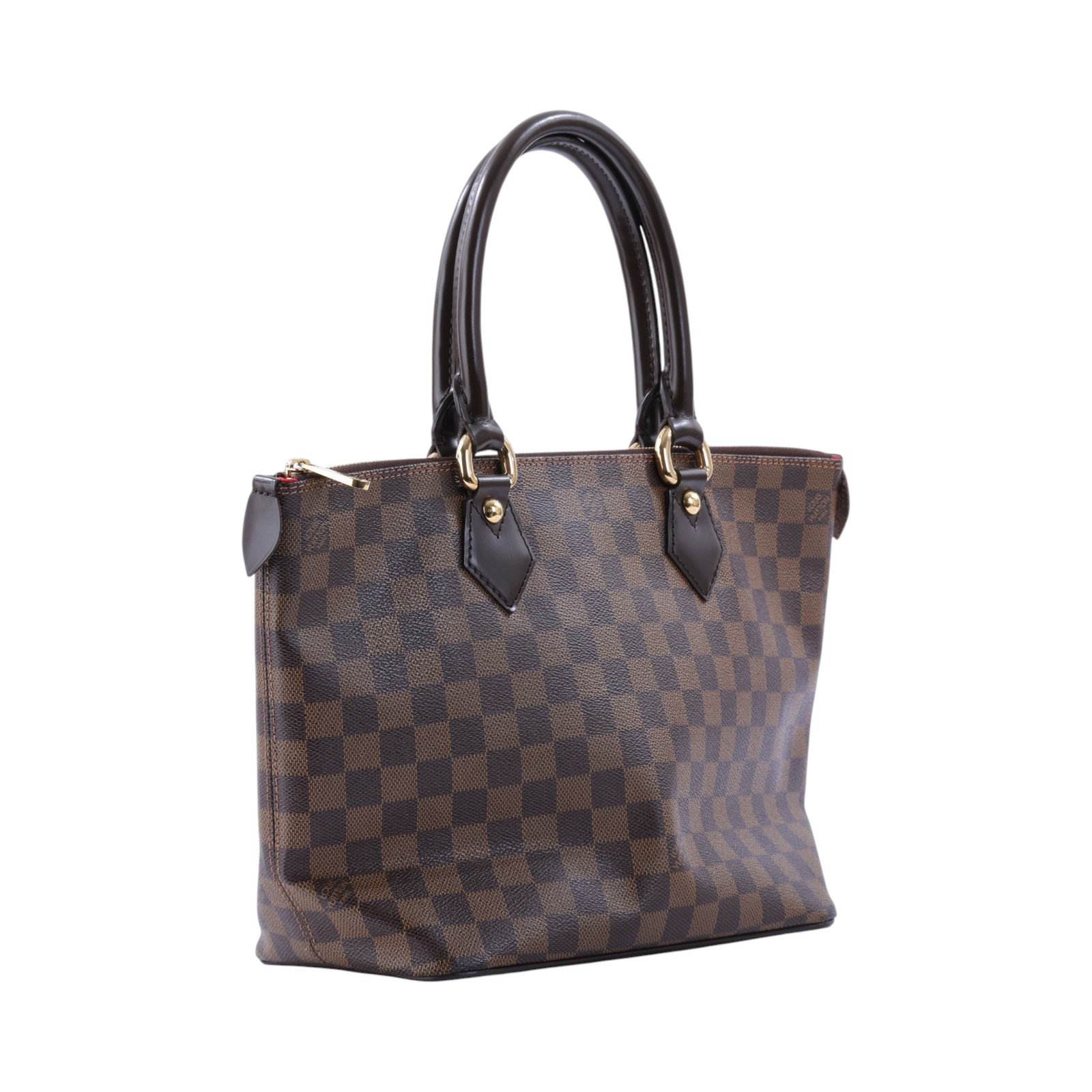 路易威登 LOUIS VUITTON Saleya PM 手提包 棕棋盤格 N51183 棋盤格 Saleya PM 防塵袋