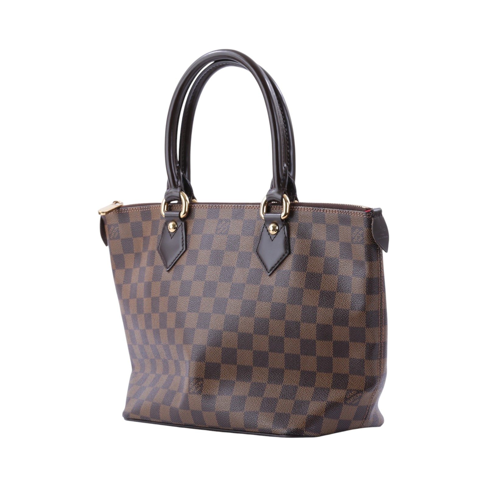 路易威登 LOUIS VUITTON Saleya PM 手提包 棕棋盤格 N51183 棋盤格 Saleya PM 防塵袋