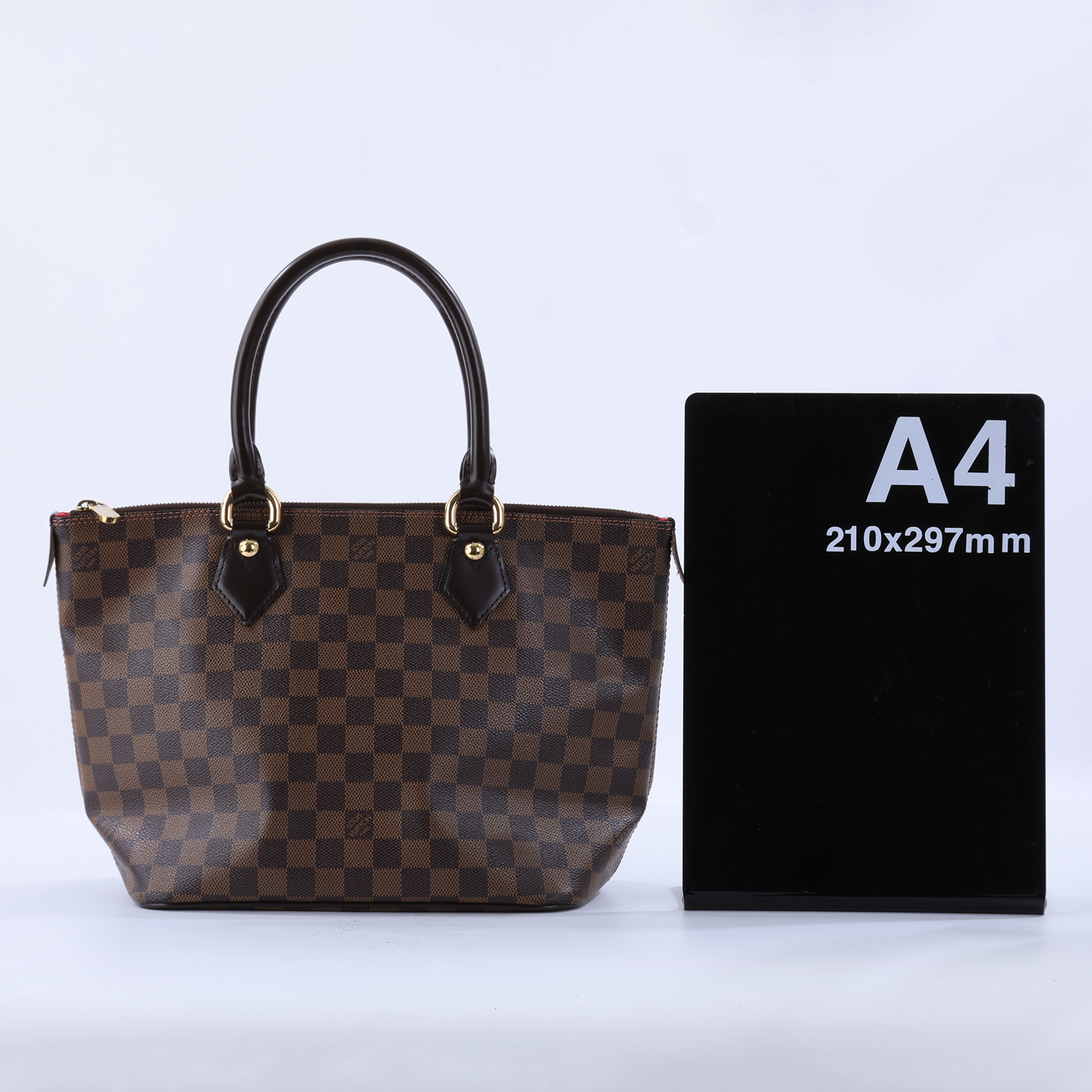 路易威登 LOUIS VUITTON Saleya PM 手提包 棕棋盤格 N51183 棋盤格 Saleya PM 防塵袋