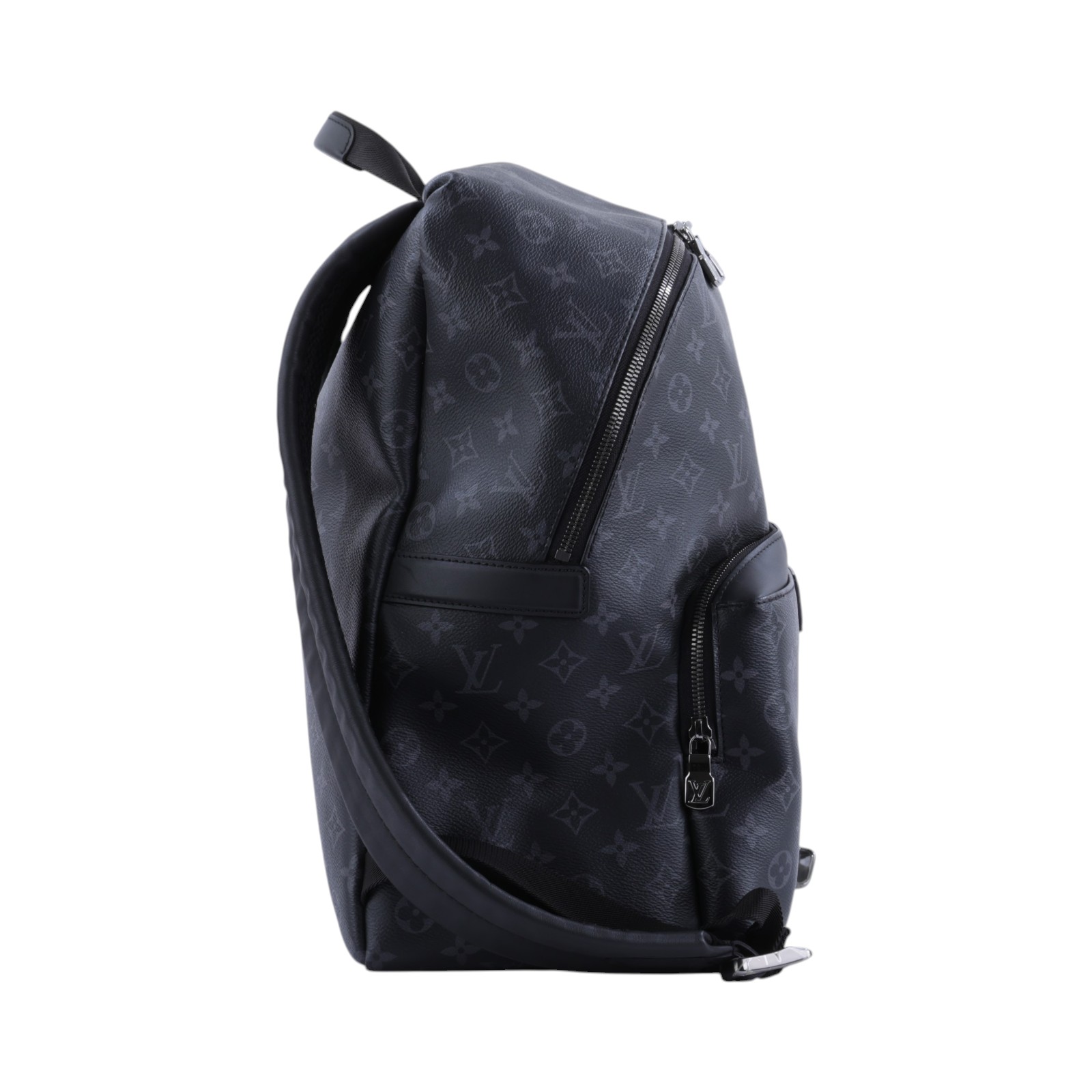 路易威登 LOUIS VUITTON Discovery 後背包 M43186 晶片款 黑原花DISCOVERY後背包 PM 原廠盒子/防塵袋/購買證明