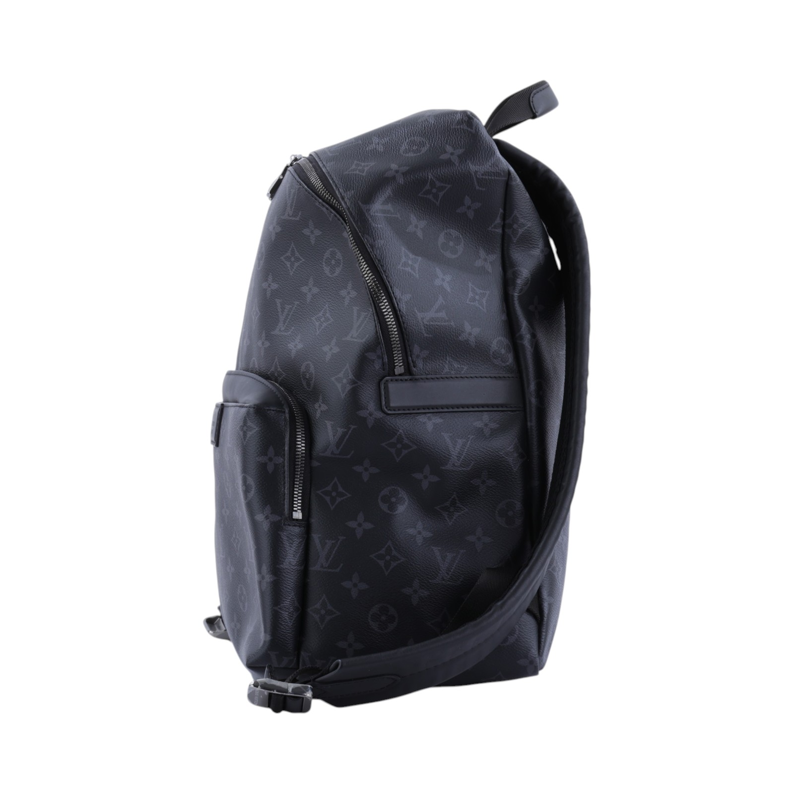 路易威登 LOUIS VUITTON Discovery 後背包 M43186 晶片款 黑原花DISCOVERY後背包 PM 原廠盒子/防塵袋/購買證明