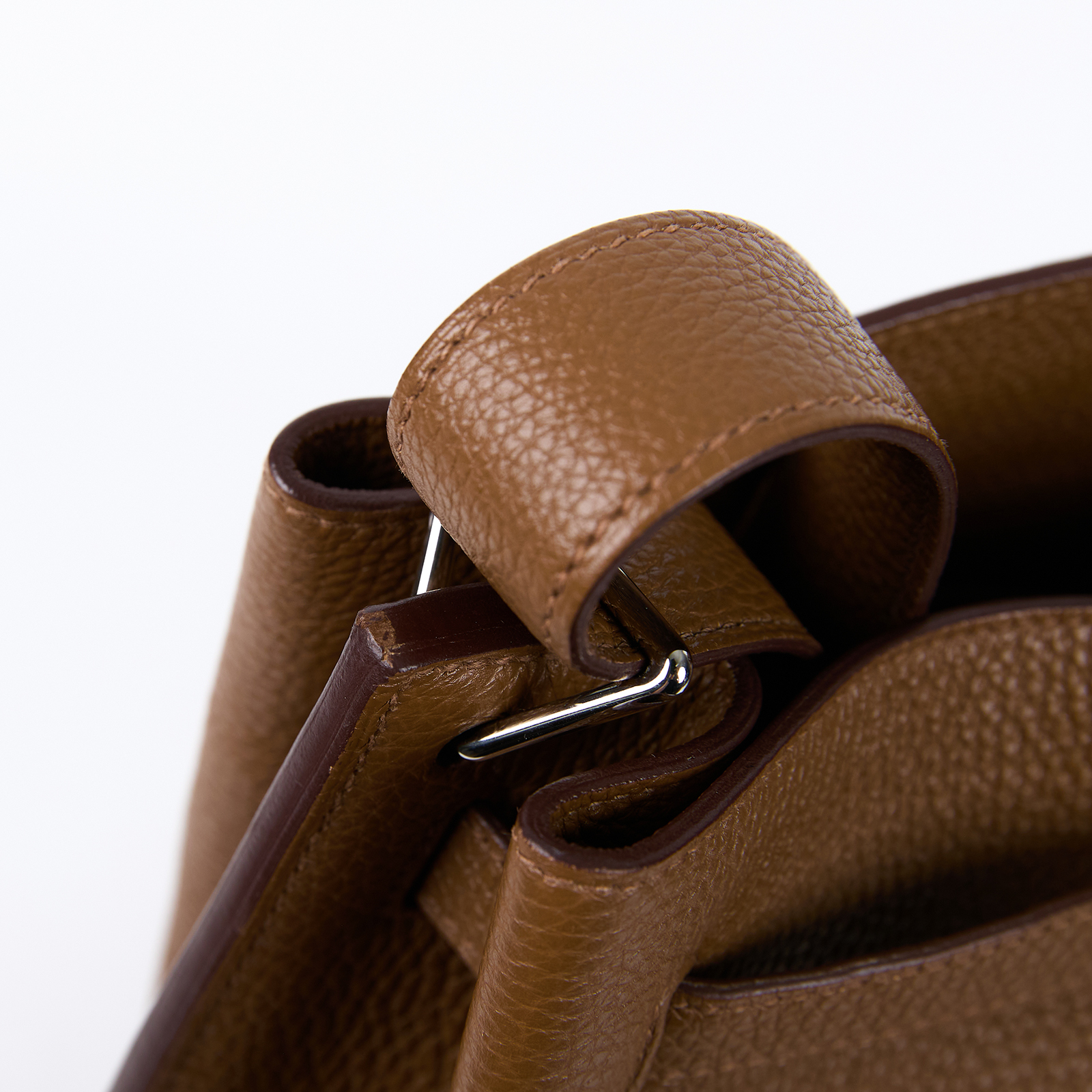 愛馬仕 Hermes So-Kelly Bag 凱莉水桶包 26 SOKL26 □M 31E 咖色SO KELLY 26 防塵袋