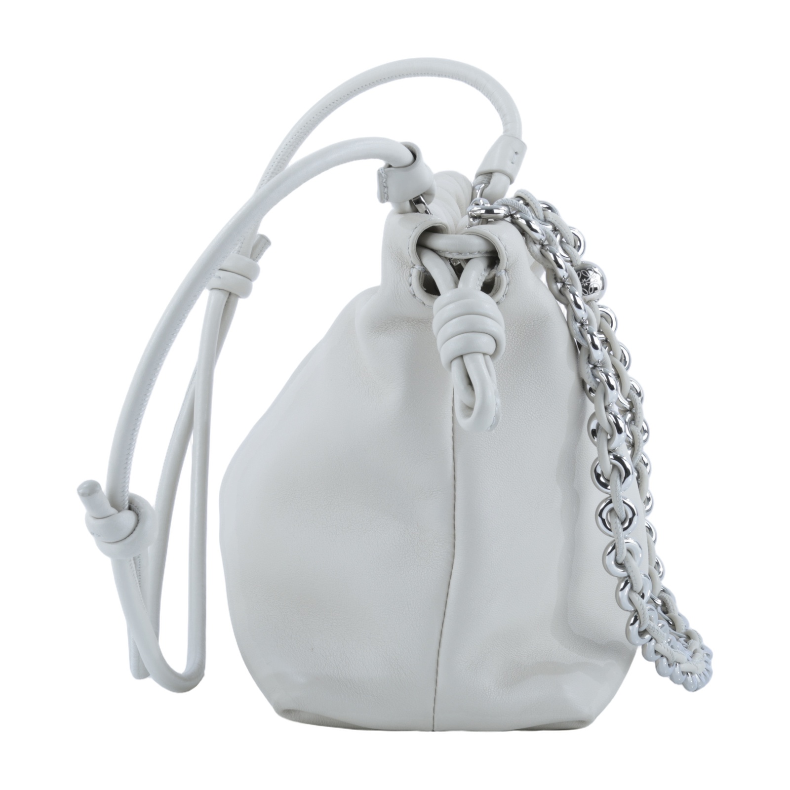 羅意威 LOEWE Flamenco Purse 中型 A411FCRXAP 米白Flamenco Purse中號 背帶/防塵袋