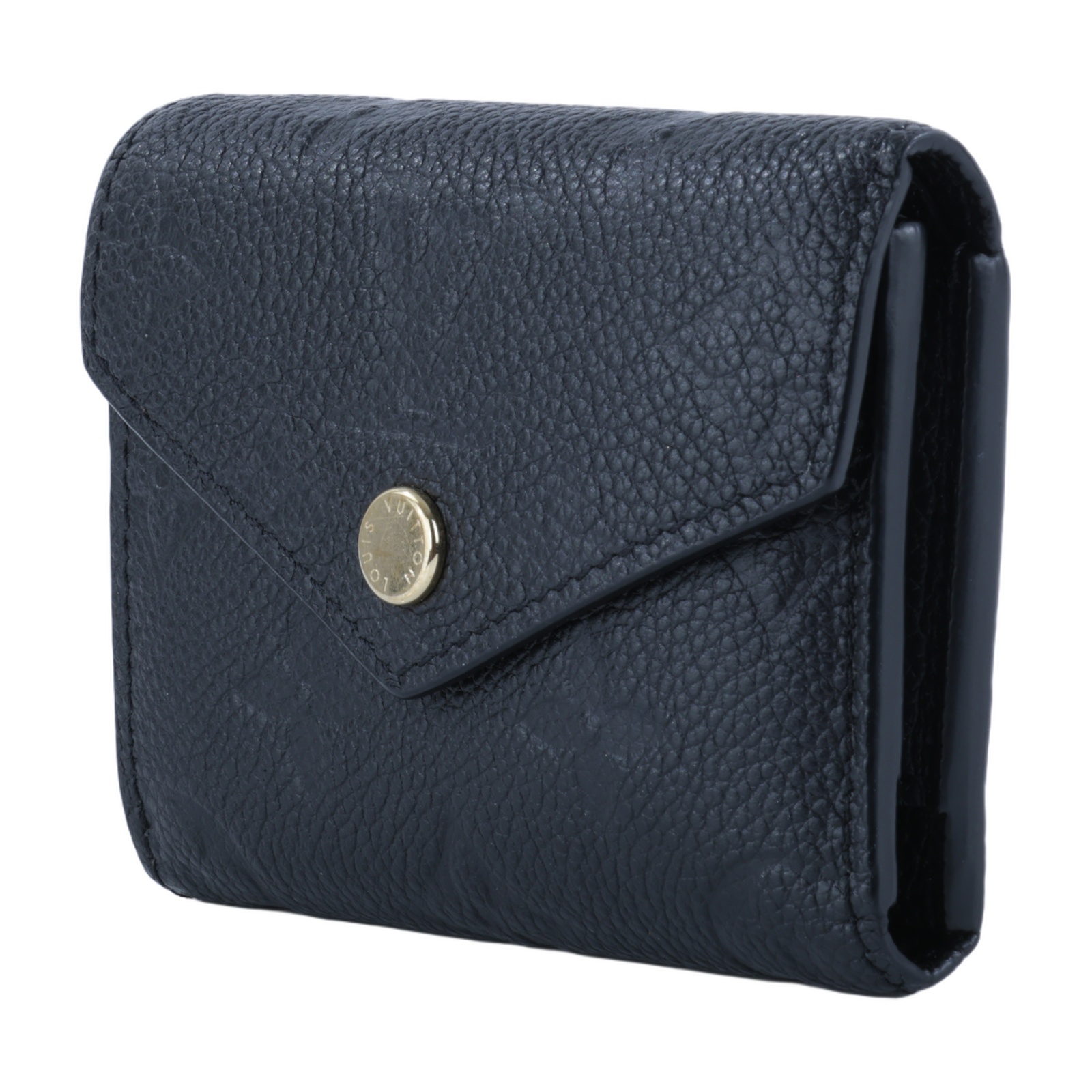 路易威登 LOUIS VUITTON Zoé 錢包 短夾 Empreinte皮革 黑色 M62935 晶片款 黑ZOE三折短夾 原廠盒子/防塵袋