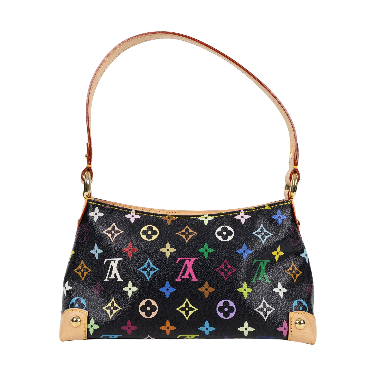 路易威登 LOUIS VUITTON Eliza 村上隆 手提包 M40099 黑彩腋下包 無附屬品
