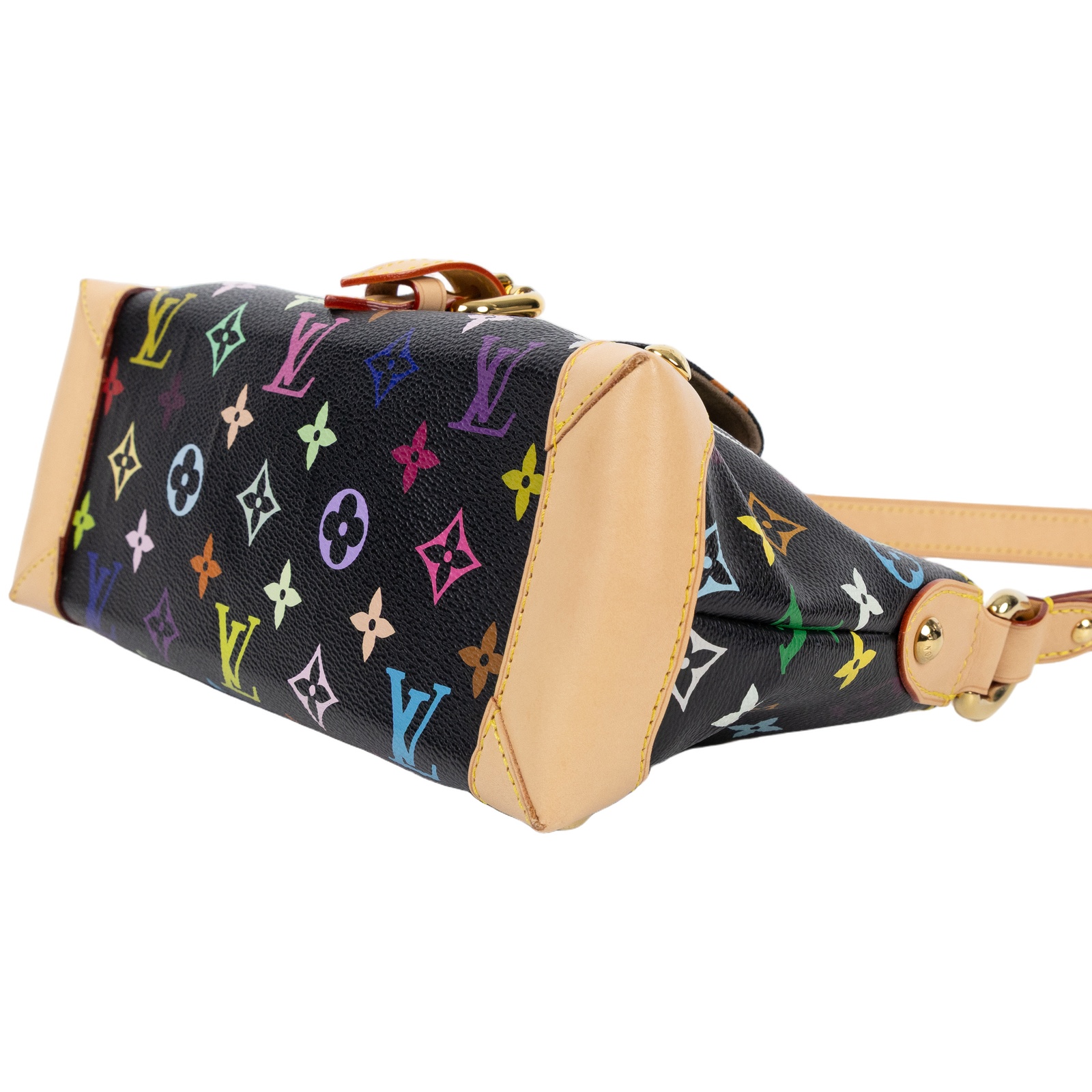 路易威登 LOUIS VUITTON Eliza 村上隆 手提包 M40099 黑彩腋下包 無附屬品