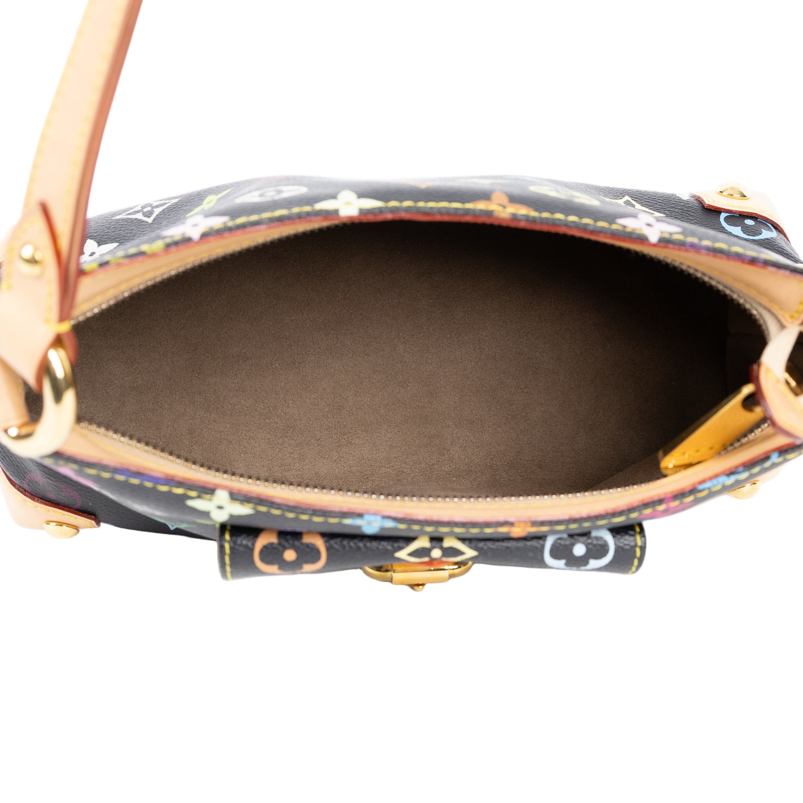 路易威登 LOUIS VUITTON Eliza 村上隆 手提包 M40099 黑彩腋下包 無附屬品