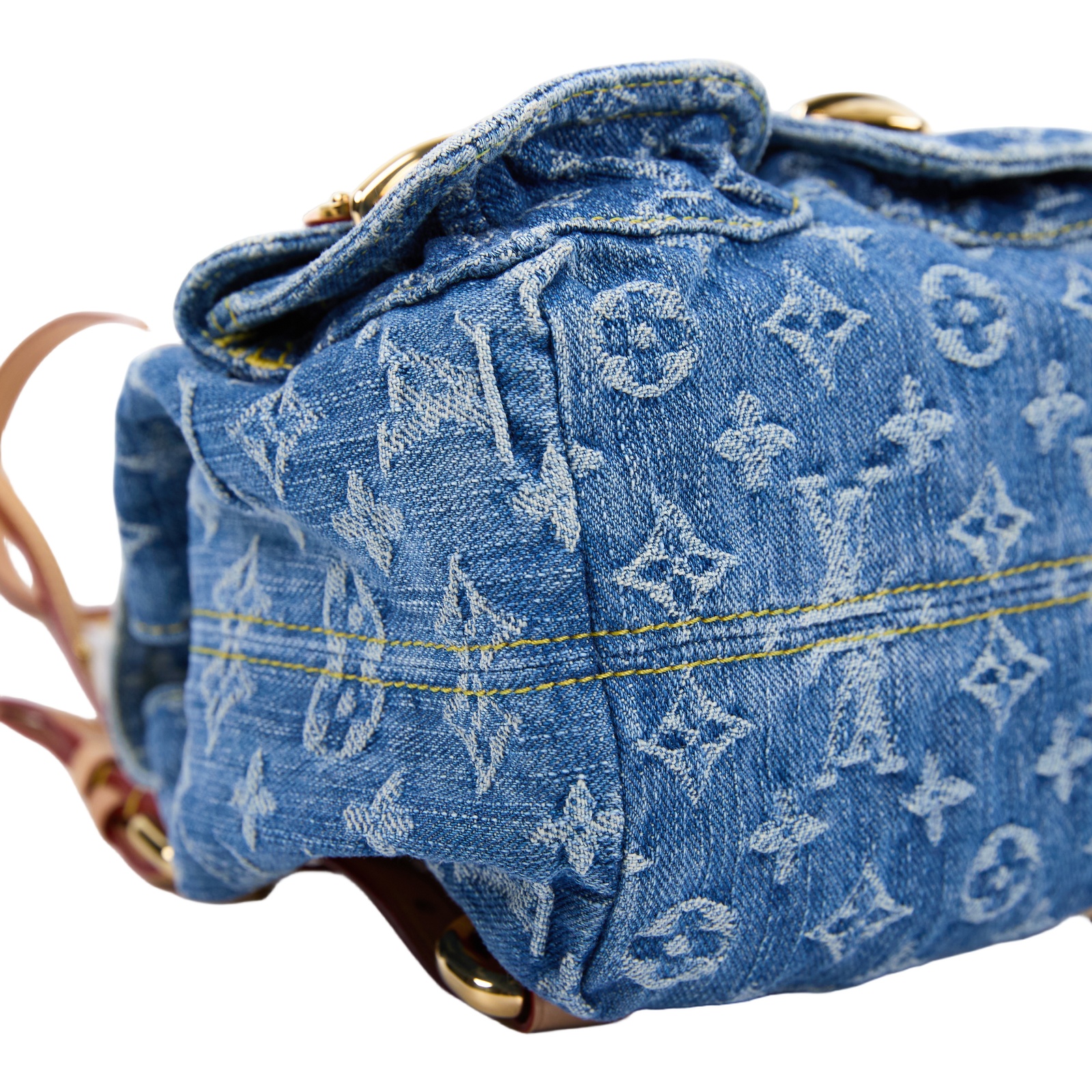 路易威登 LOUIS VUITTON Venice 雙肩包 後背包 M46836 晶片款 藍牛仔後背包 防塵袋