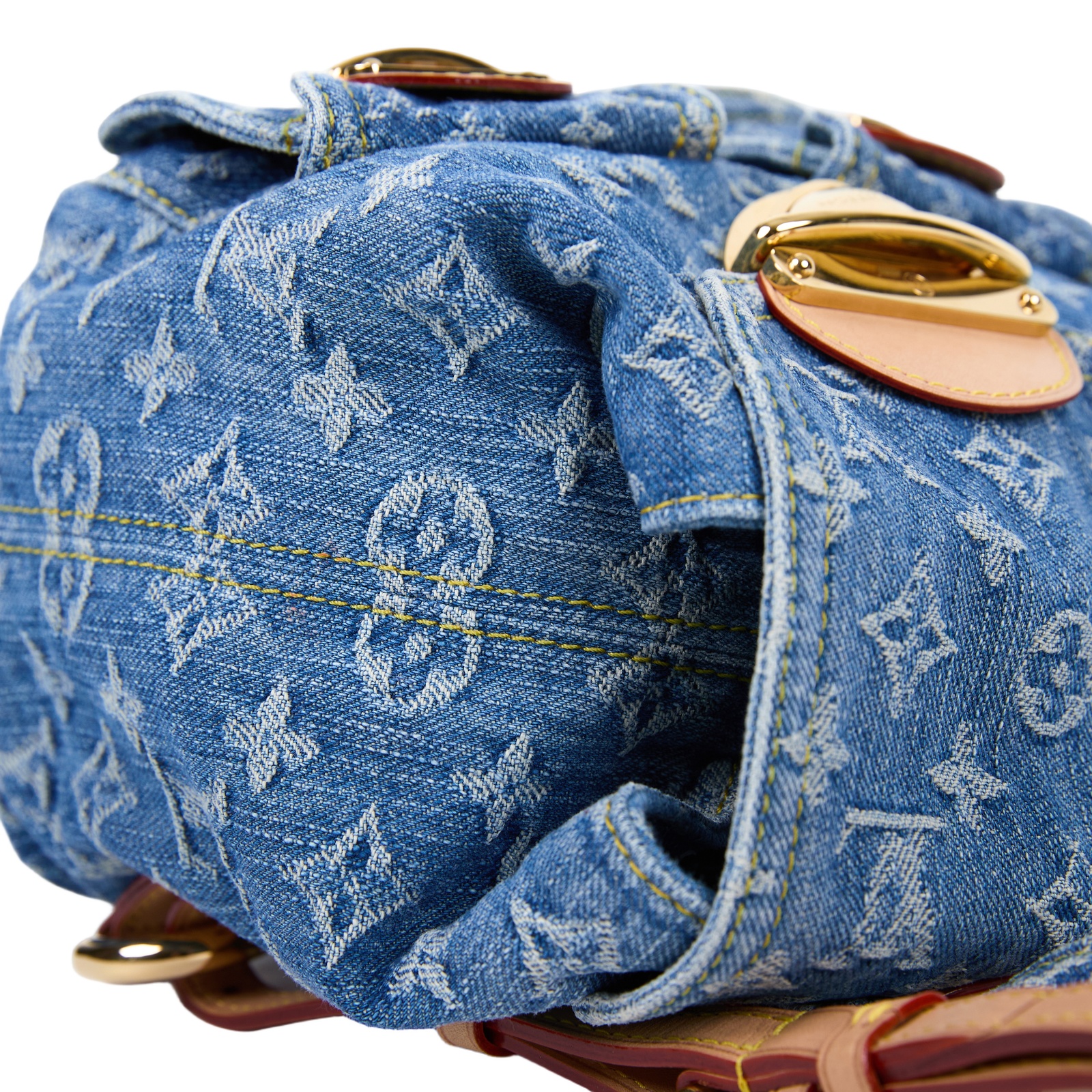路易威登 LOUIS VUITTON Venice 雙肩包 後背包 M46836 晶片款 藍牛仔後背包 防塵袋