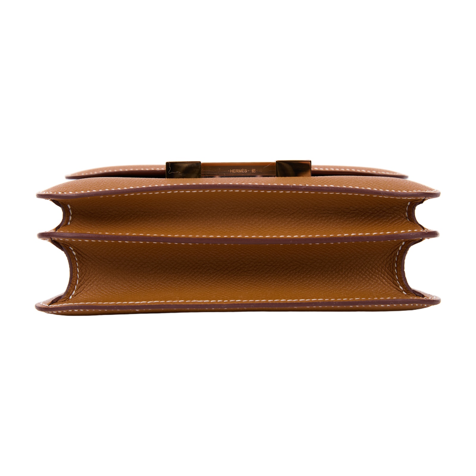 愛馬仕 Hermes Constance Bag 康康包 MIni 18  玫瑰金色五金 金棕色 H083905CD37 /  防塵袋/原廠盒子/購買證明