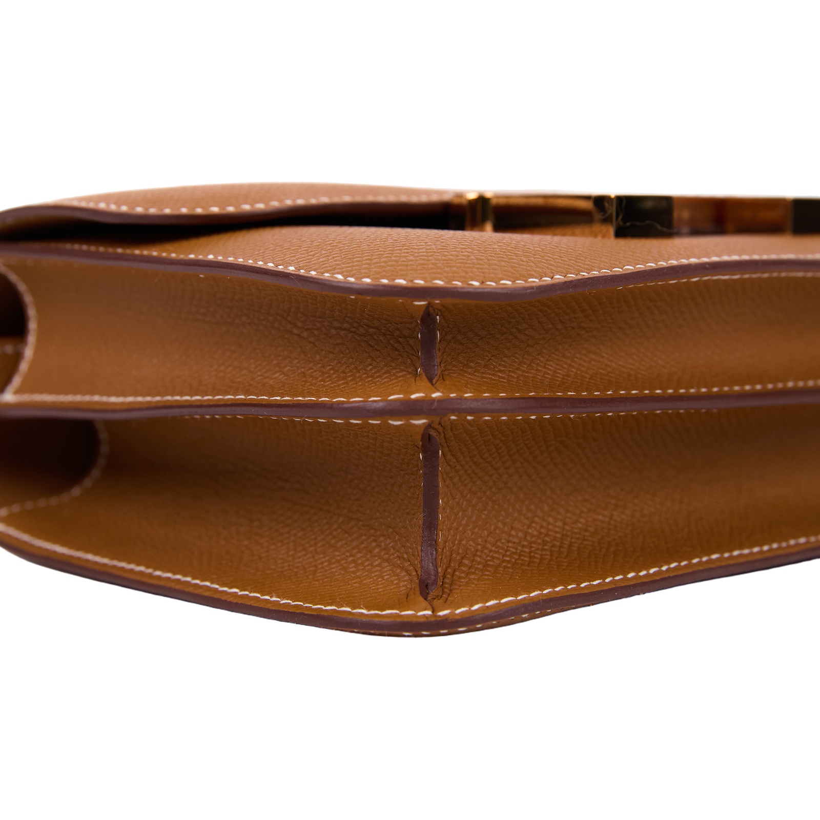 愛馬仕 Hermes Constance Bag 康康包 MIni 18  玫瑰金色五金 金棕色 H083905CD37 /  防塵袋/原廠盒子/購買證明