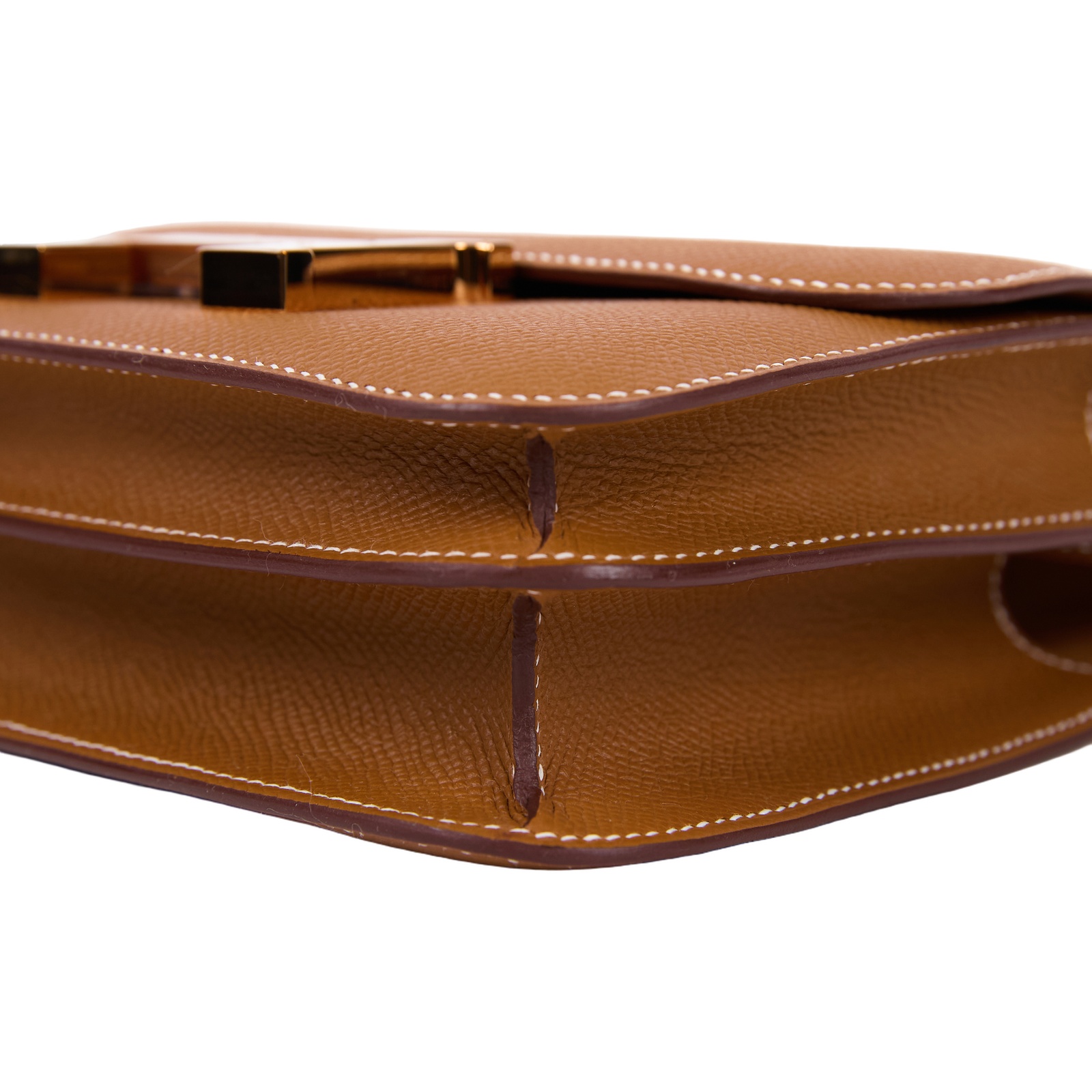 愛馬仕 Hermes Constance Bag 康康包 MIni 18  玫瑰金色五金 金棕色 H083905CD37 /  防塵袋/原廠盒子/購買證明