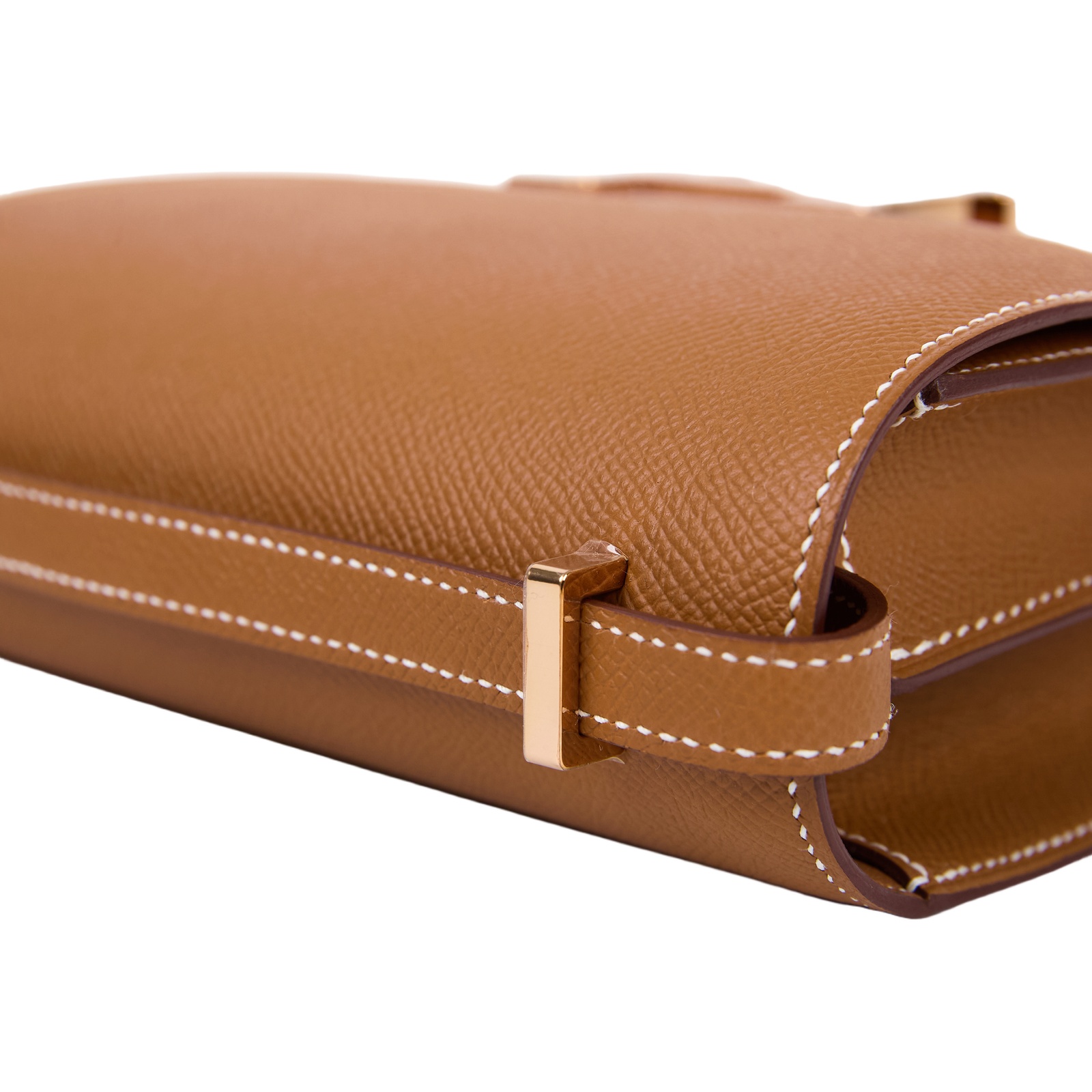 愛馬仕 Hermes Constance Bag 康康包 MIni 18  玫瑰金色五金 金棕色 H083905CD37 /  防塵袋/原廠盒子/購買證明
