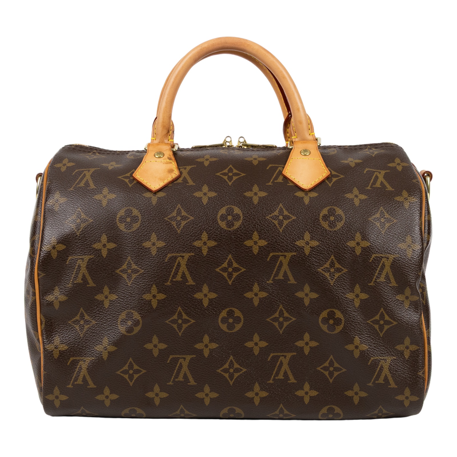 路易威登 LOUIS VUITTON Speedy Bandoulière  30 原花 手提 斜背 波士頓包 M41112  防塵袋/背帶/鎖組