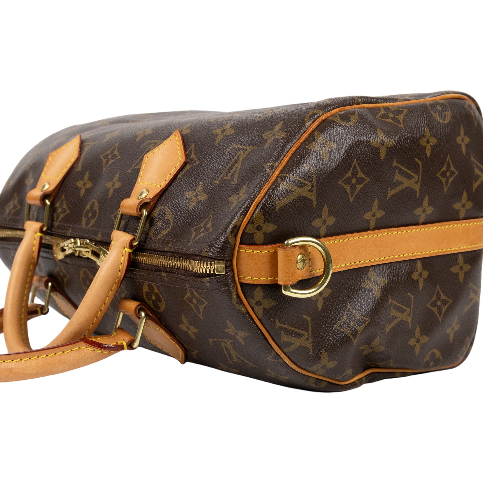 路易威登 LOUIS VUITTON Speedy Bandoulière  30 原花 手提 斜背 波士頓包 M41112  防塵袋/背帶/鎖組