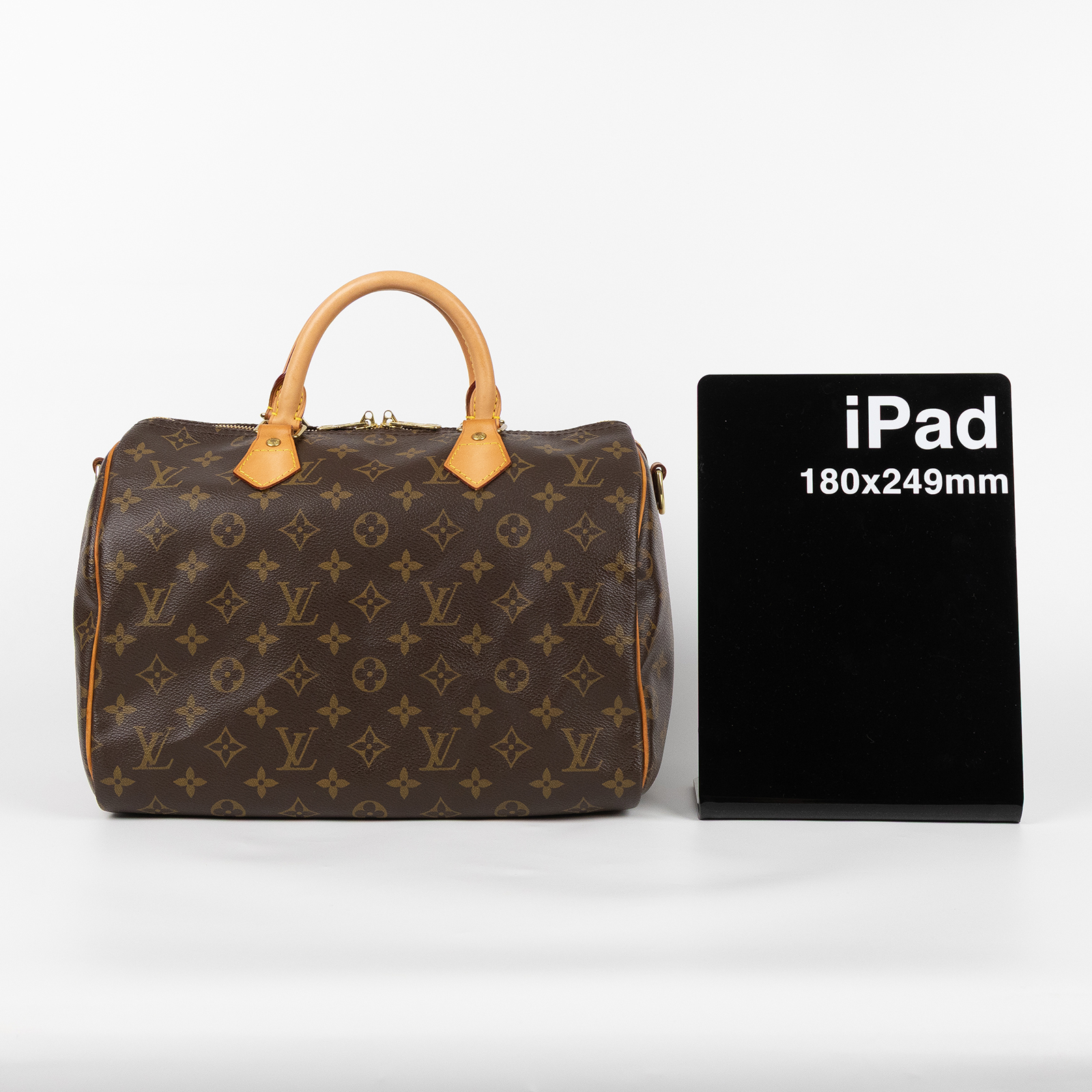 路易威登 LOUIS VUITTON Speedy Bandoulière  30 原花 手提 斜背 波士頓包 M41112  防塵袋/背帶/鎖組