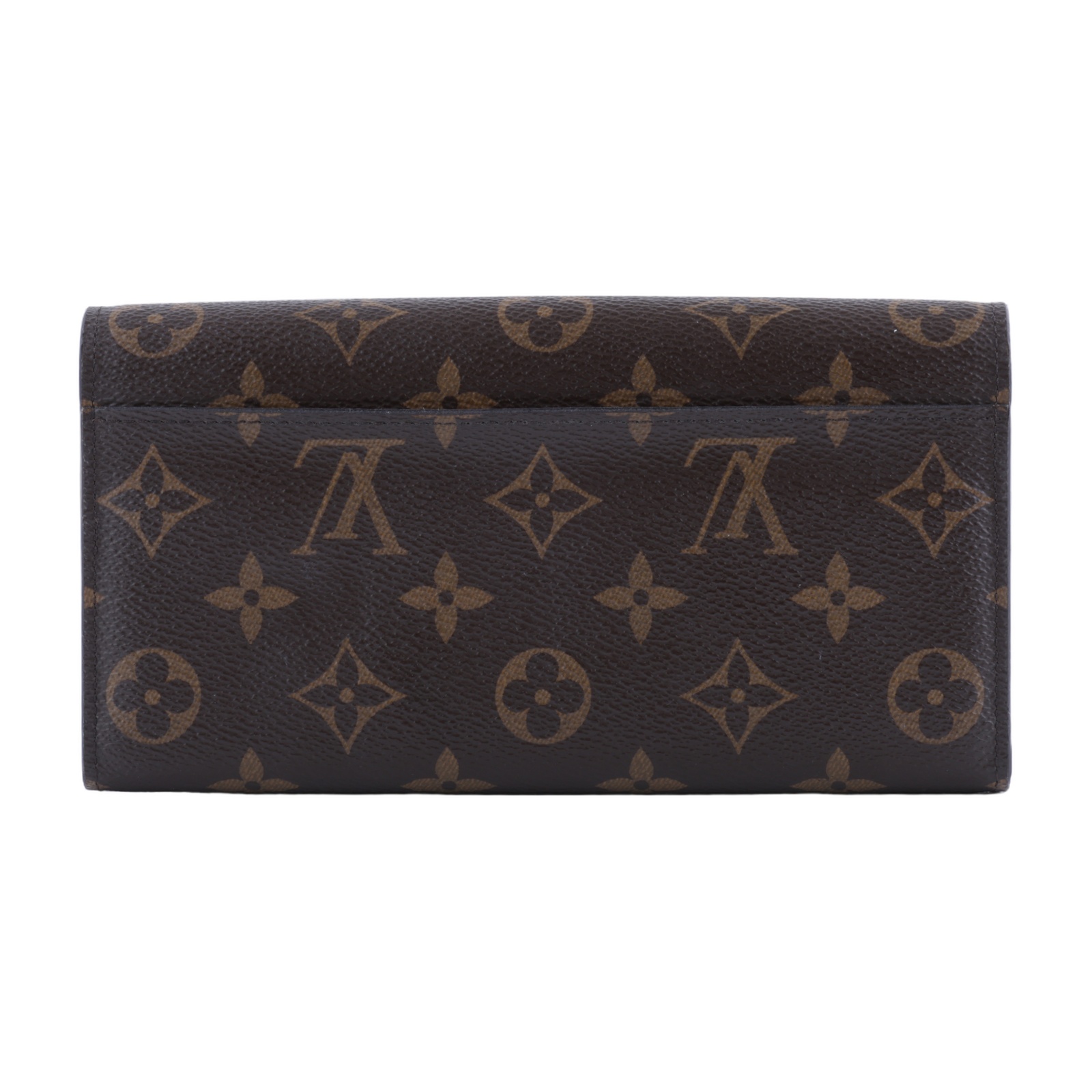 路易威登 LOUIS VUITTON Sarah 錢包 口蓋長夾 棕色 M60531 晶片款 原花SARAH長夾(撞針斷一根) 原廠盒子/防塵袋