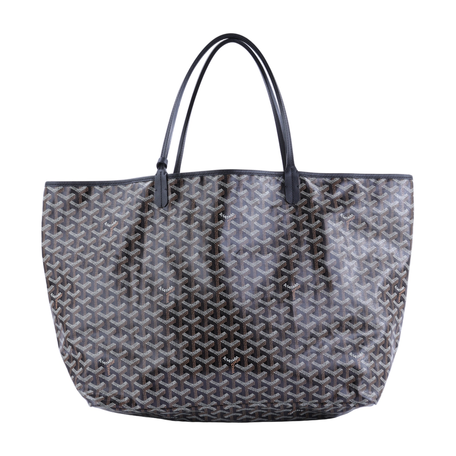 高雅德 GOYARD Saint Louis GM Bag 托特包 STLOUIGMLTY 黑彩帶圖騰Saint Louis GM 防塵袋/內袋