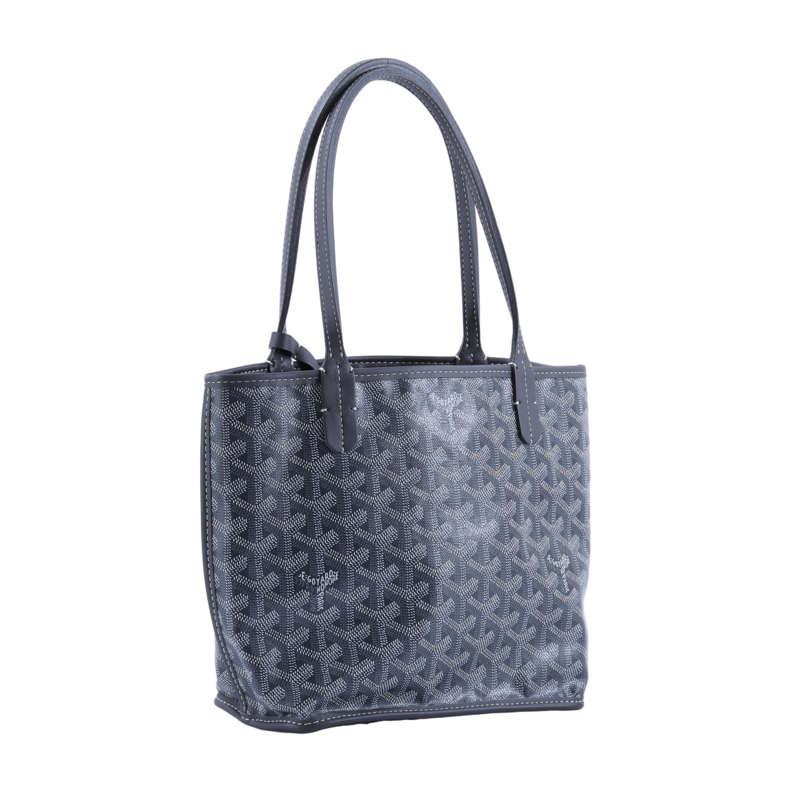 高雅德 GOYARD Anjou Mini Bag 托特包 ANJOUSMINCG 灰ANJOU MINI 防塵袋