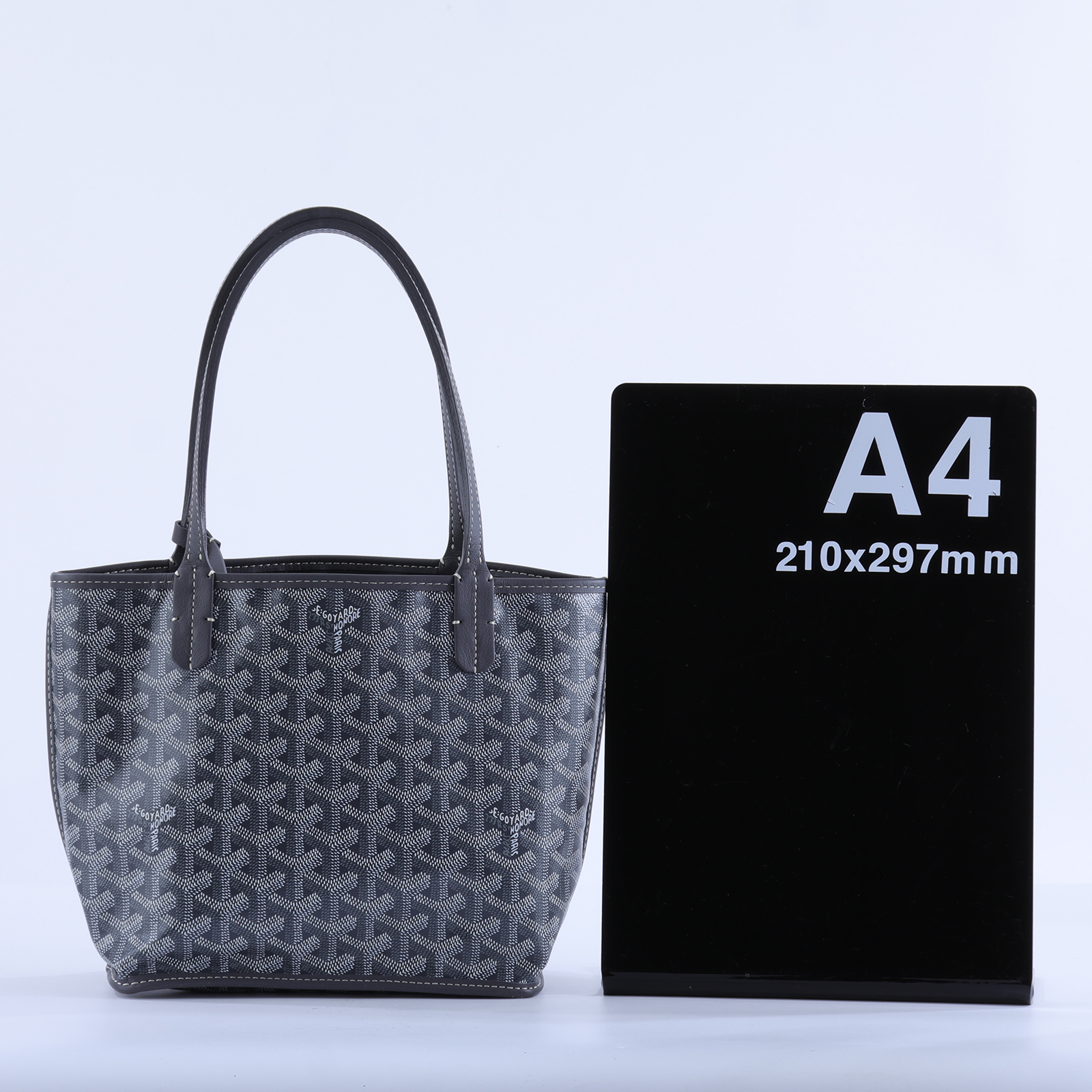 高雅德 GOYARD Anjou Mini Bag 托特包 ANJOUSMINCG 灰ANJOU MINI 防塵袋