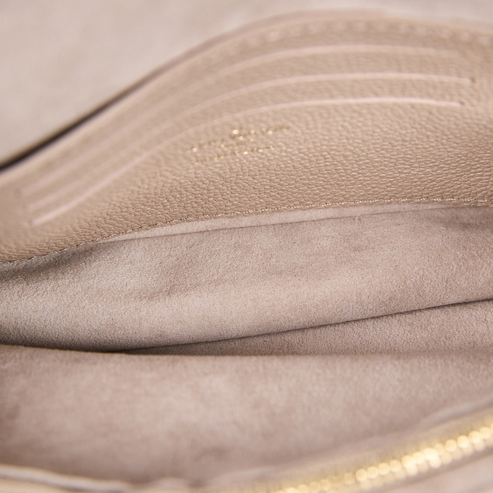 路易威登 LOUIS VUITTON Wallet on Chain Ivy 壓花牛皮 肩背錢包 斑鳩灰色 奶油色 M82211 晶片款  防塵袋/背帶2