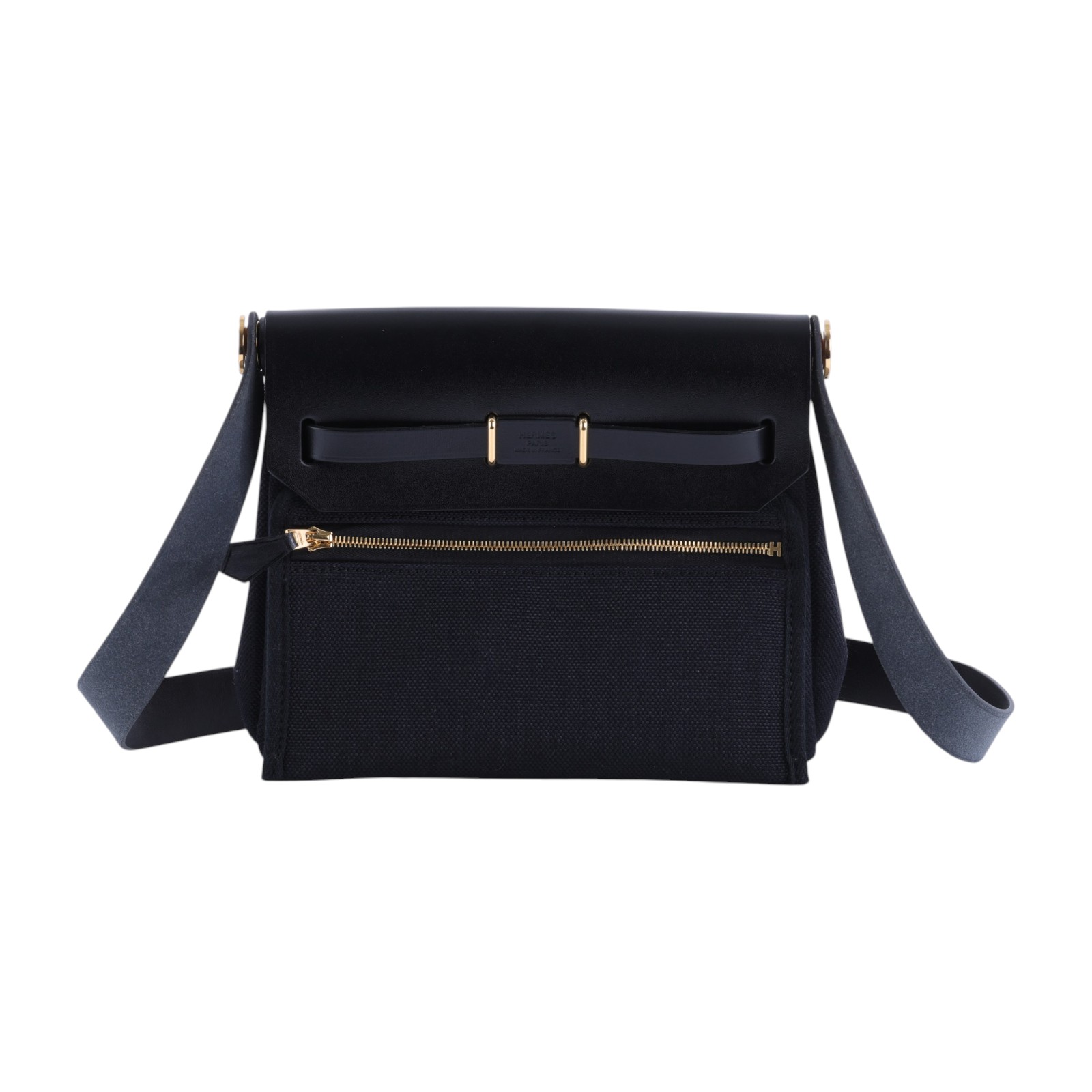 愛馬仕 Hermes Herbag Zip 20 HER20 W刻 W刻 黑金HERBAG20 防塵袋/原廠盒子