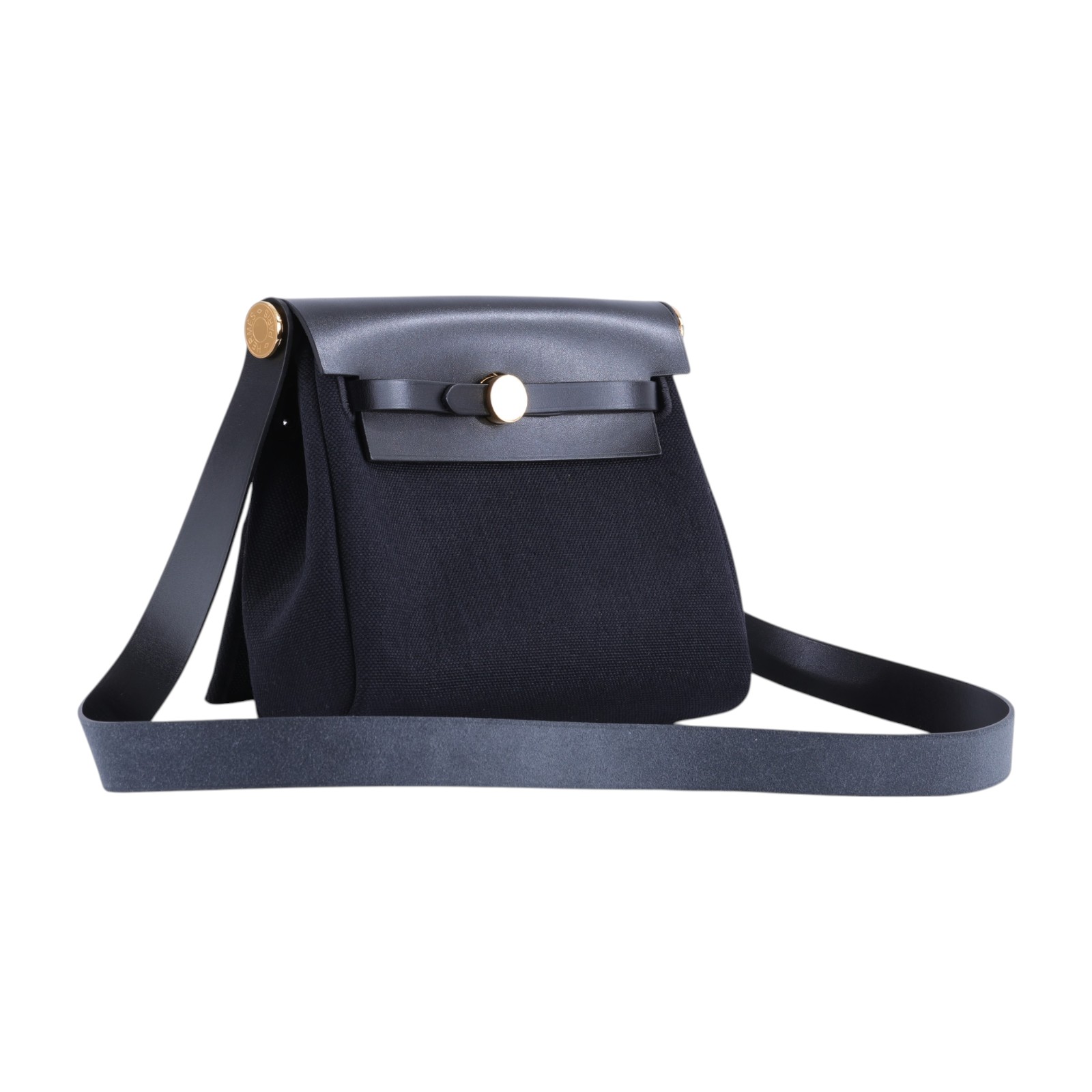 愛馬仕 Hermes Herbag Zip 20 HER20 W刻 W刻 黑金HERBAG20 防塵袋/原廠盒子