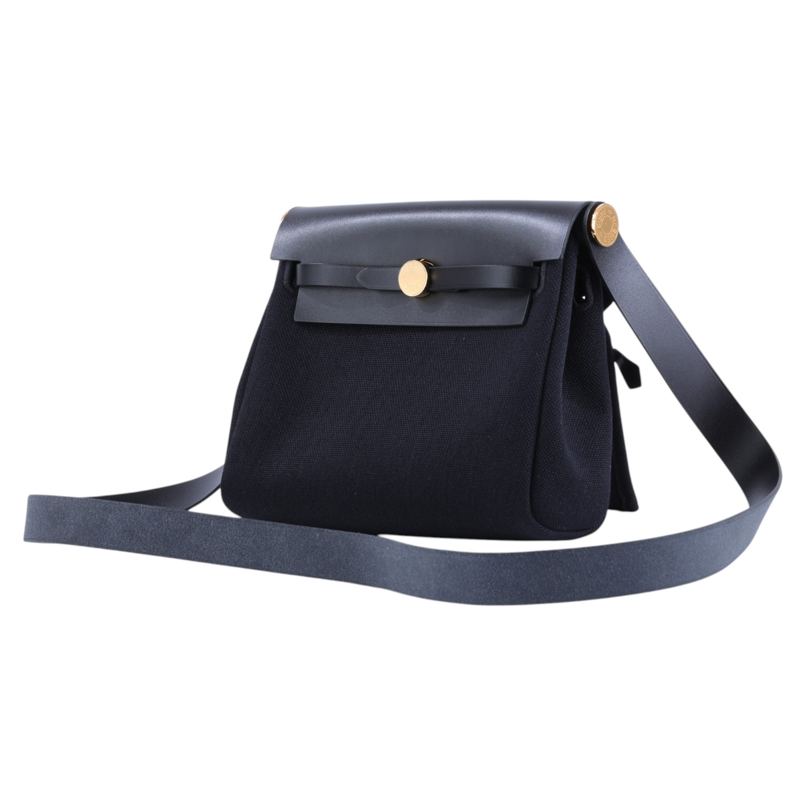 愛馬仕 Hermes Herbag Zip 20 HER20 W刻 W刻 黑金HERBAG20 防塵袋/原廠盒子