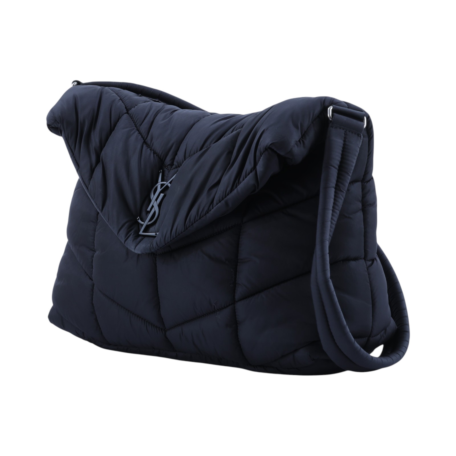 聖羅蘭 YSL SAINT LAURENT Loulou Puffer 絎縫 尼龍 肩背包 733630FABFL  購買證明
