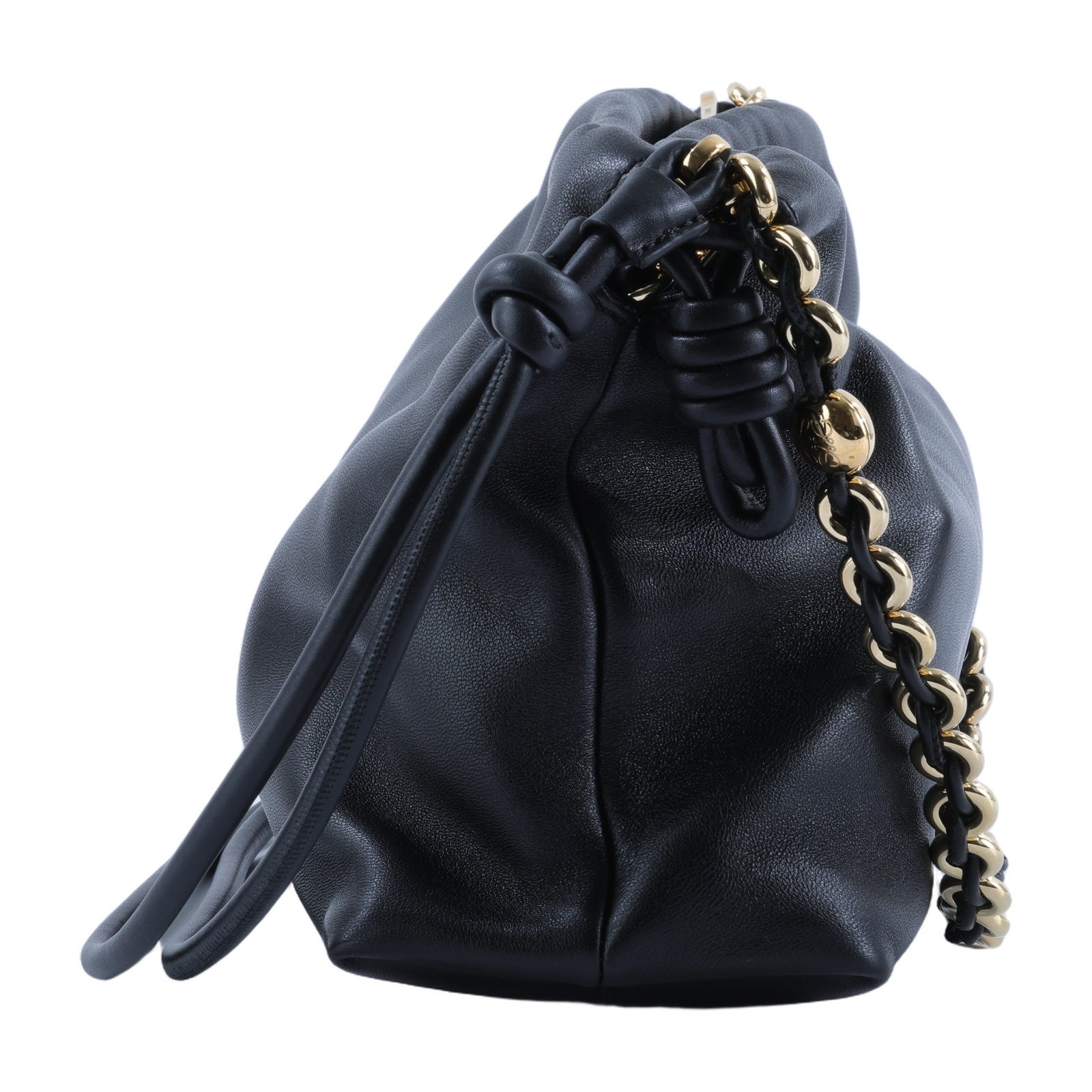 羅意威 LOEWE Medium Flamenco 手提包 A411FCRX02 黑FLAMENCO PURSE MEDIUM 防塵袋/背帶2