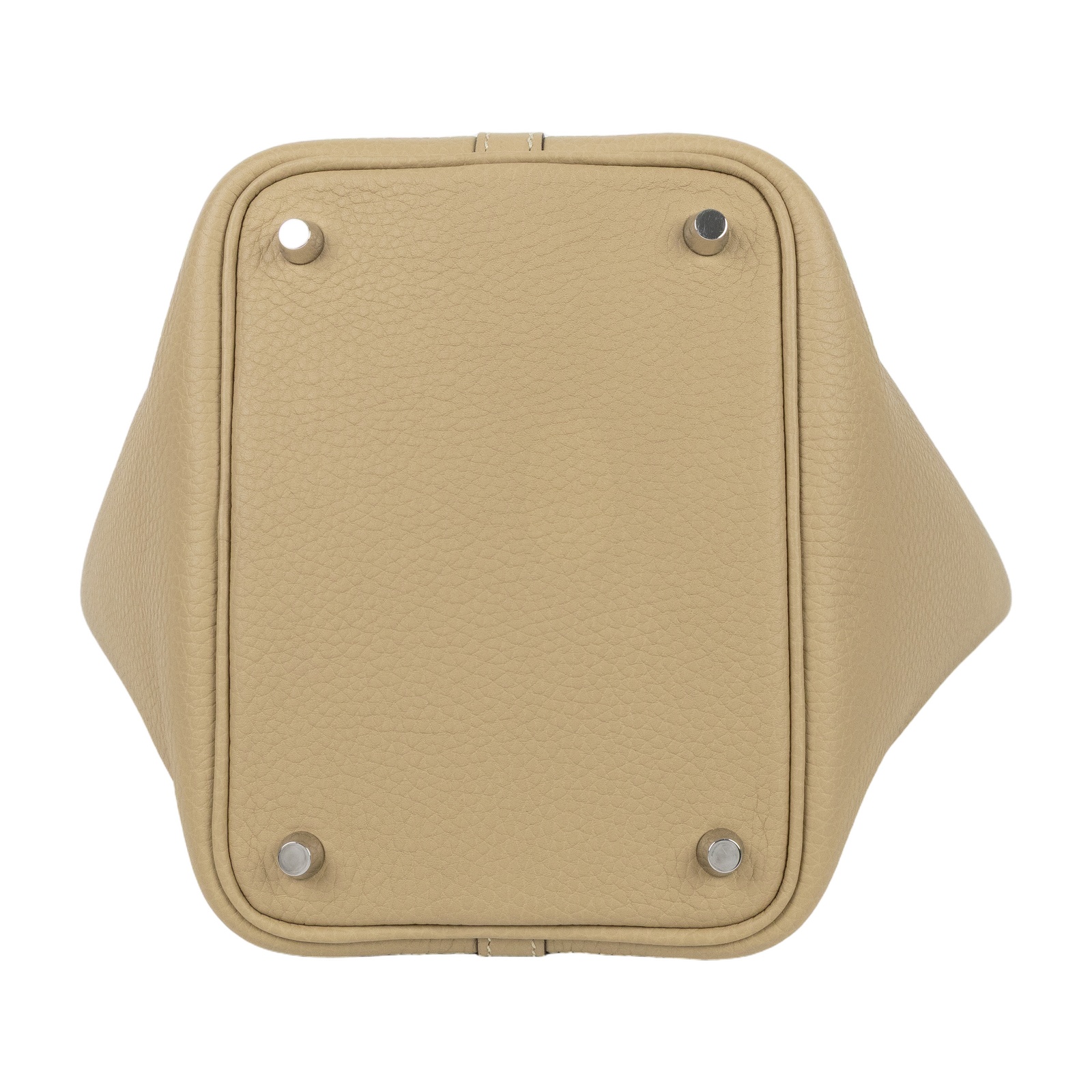 愛馬仕 Hermes Picotin Lock 18 菜籃子包 銀色五金 風衣灰色 H056289CKS2 /  防塵袋/原廠盒子/鎖組/購買證明
