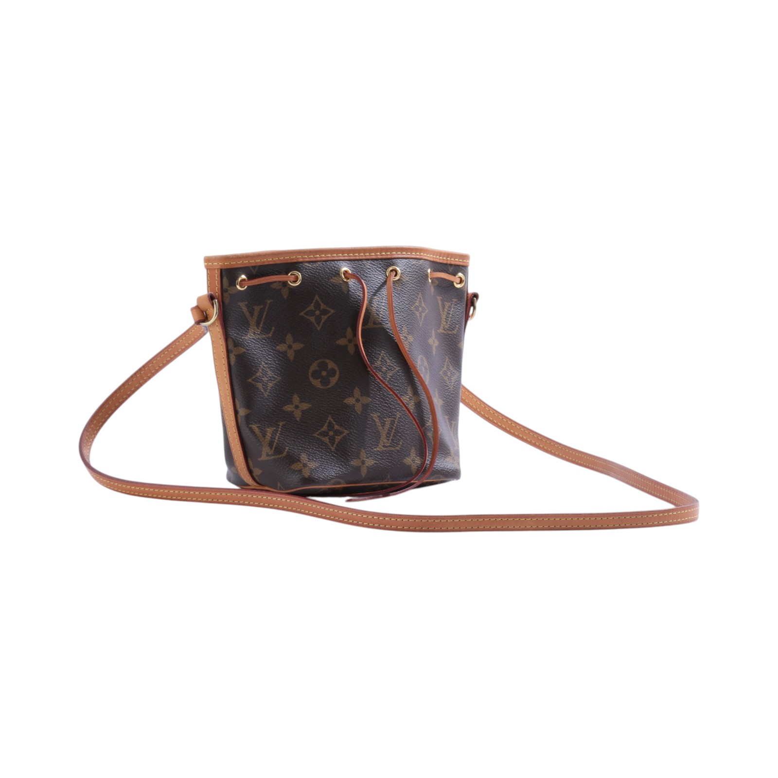 路易威登 LOUIS VUITTON Nano Noé 舊款 束口水桶包 M41346 原花NANO NOE舊版 防塵袋