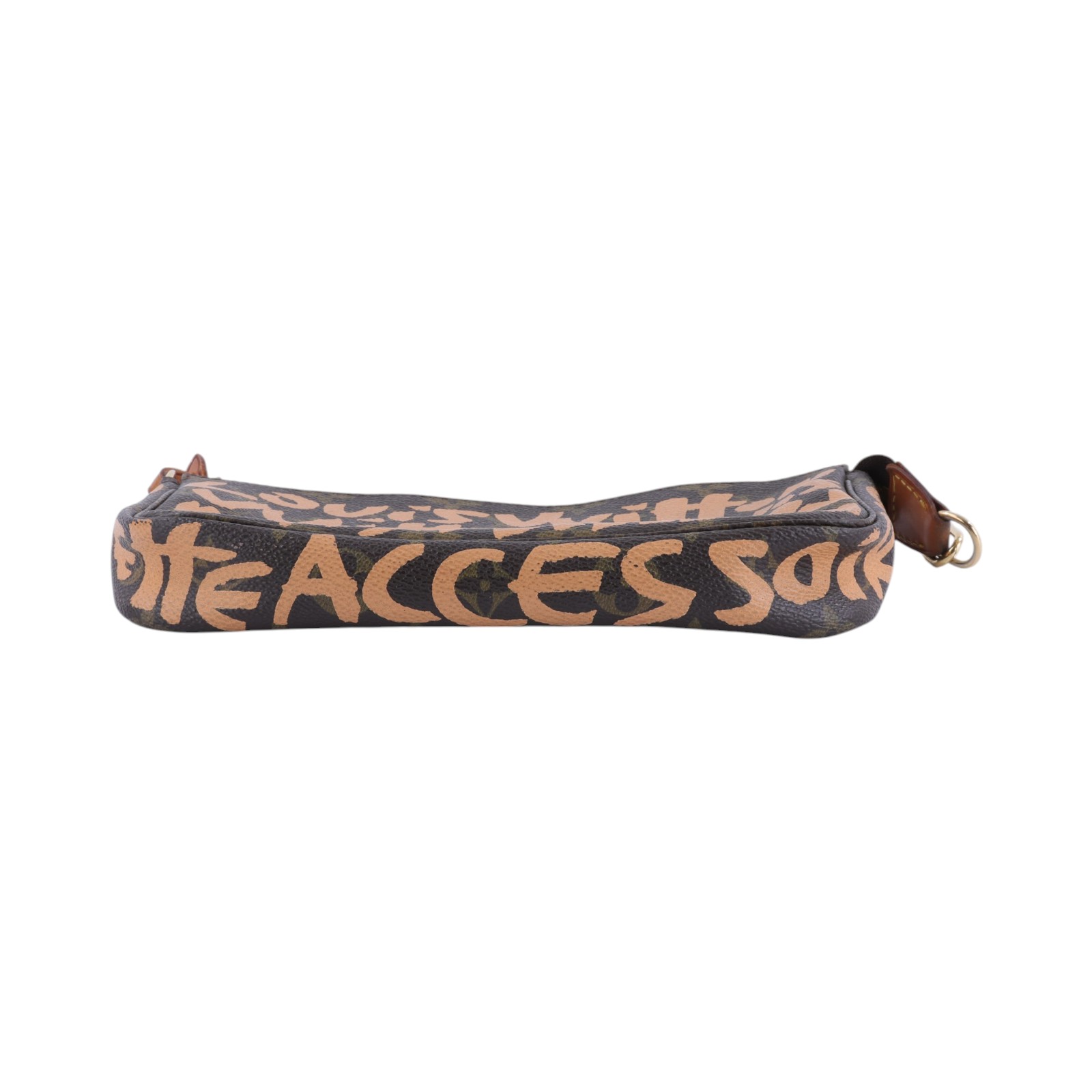 路易威登 LOUIS VUITTON Monogram Graffiti Pochette Accessoires 麻將包 M92193  無附屬品