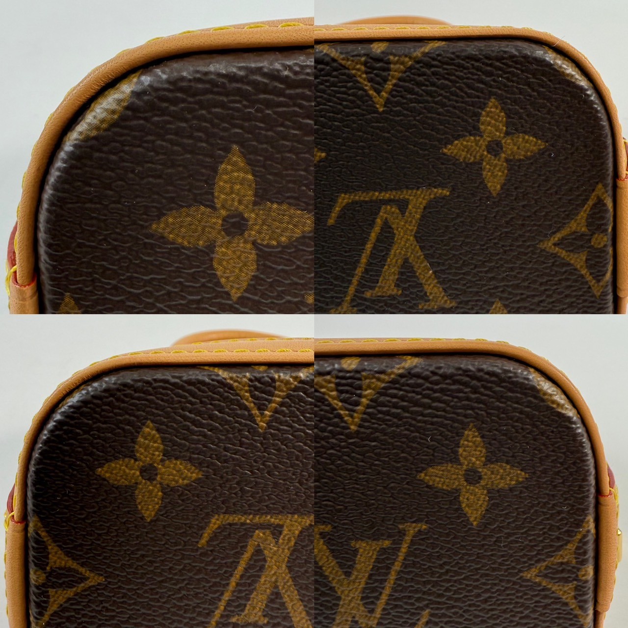 路易威登 LOUIS VUITTON Nano Alma 貝殼包 經典帆布 M82717 晶片款 原花Nano Alma 原廠盒子/防塵袋/購買證明/背帶