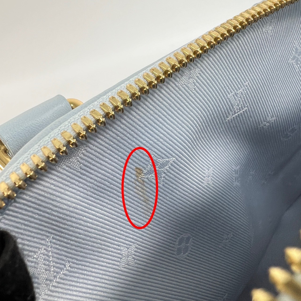 路易威登 LOUIS VUITTON Alma BB 縫絎滑面小牛皮 肩背 手提包 Bleu Glacier 藍色 M59822 晶片款  防塵袋/背帶