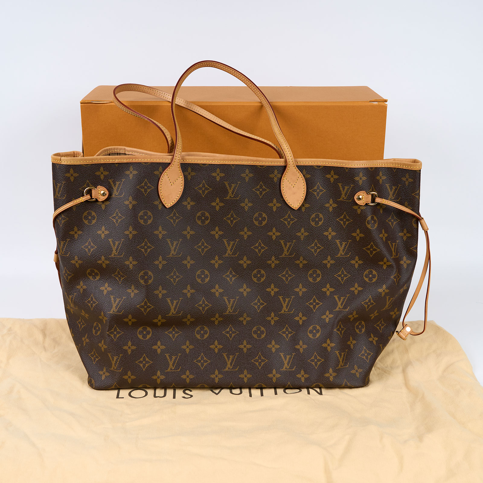 路易威登 LOUIS VUITTON Neverfull GM 托特包 經典帆布 M40157 原花NEVERFULL GM 原廠盒子/防塵袋/購買證明