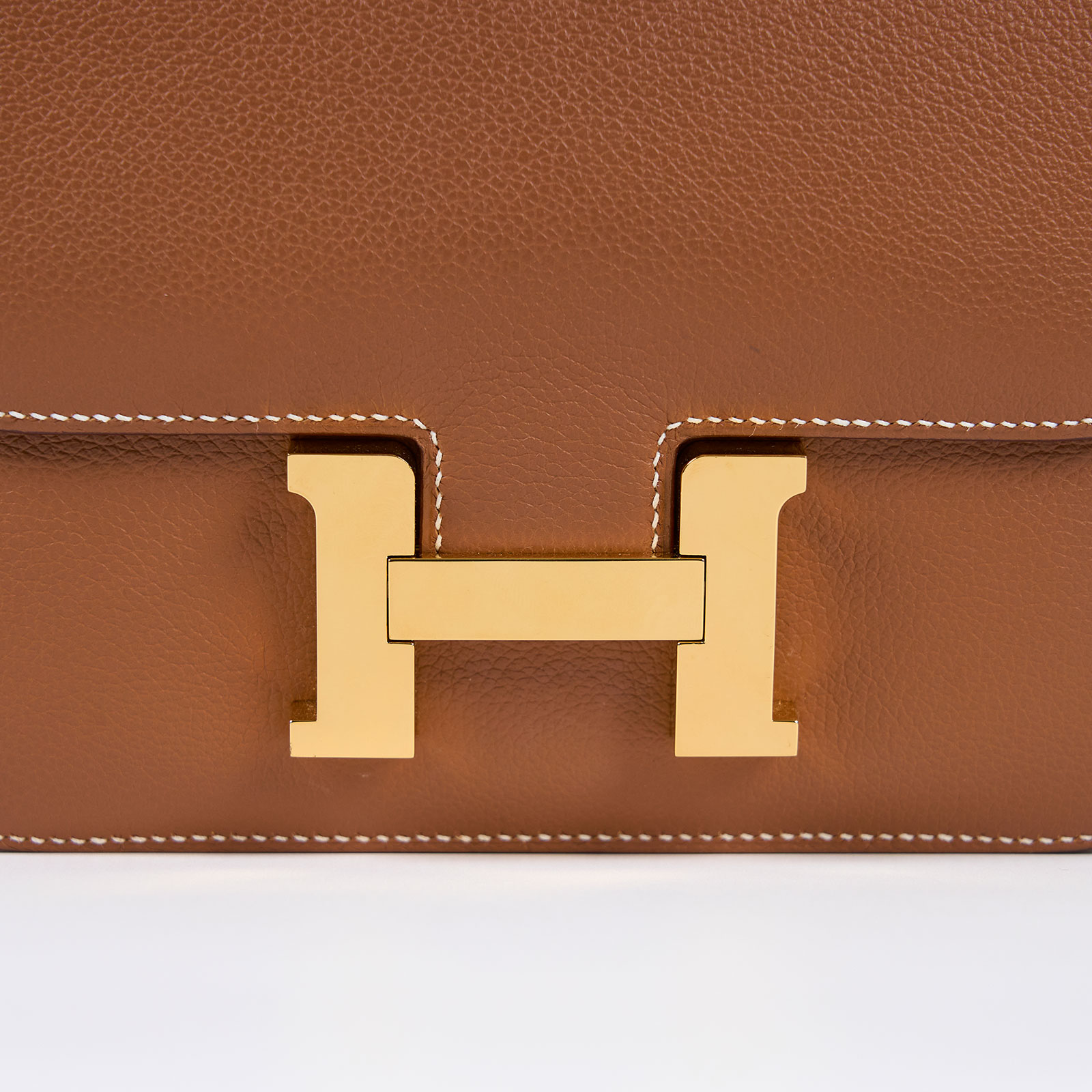 愛馬仕 Hermès Constance Bag 康康包 18 CN18 Z 刻 金棕CONSTANCE18 防塵袋