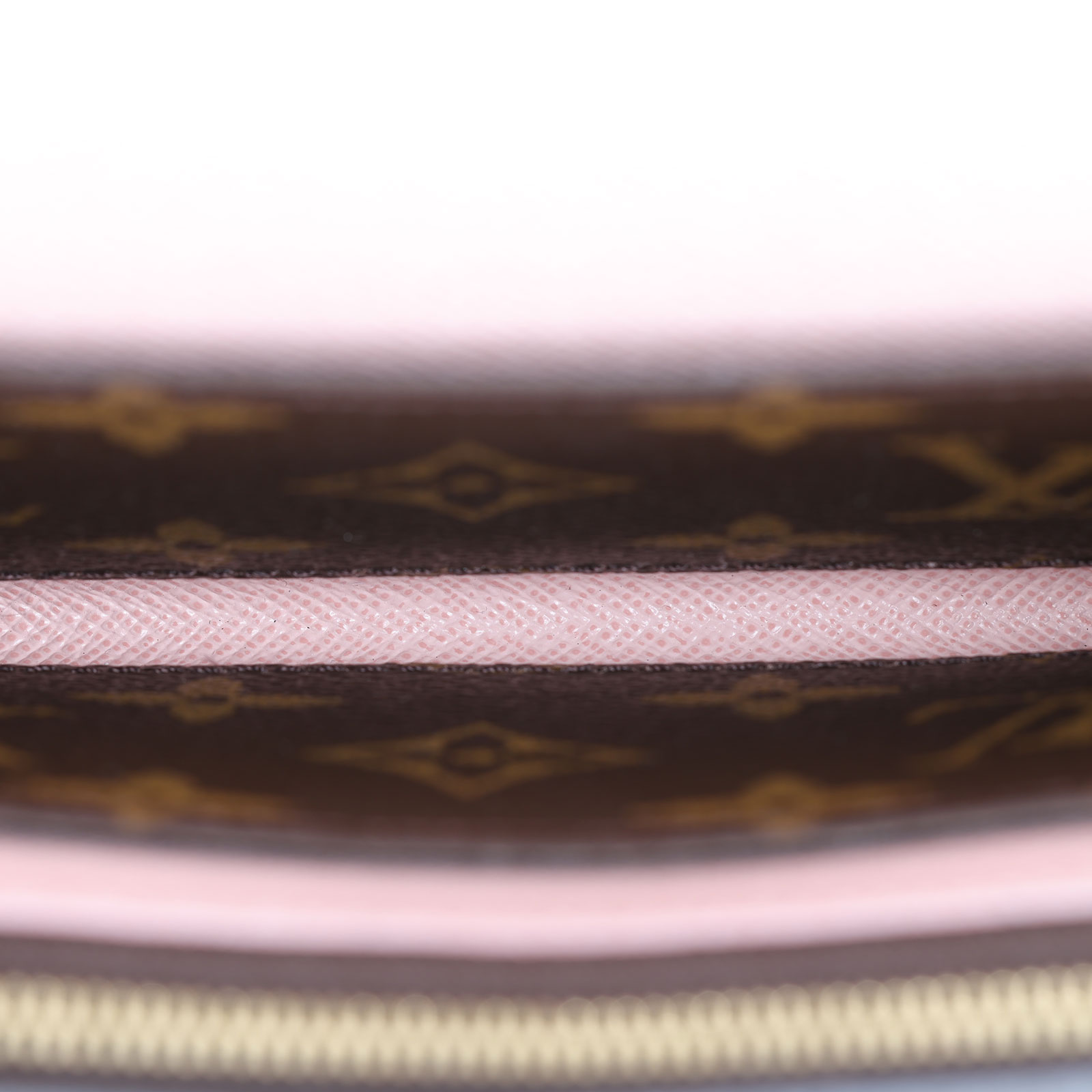 路易威登 LOUIS VUITTON Emilie 長夾 經典帆布 芭蕾粉色 M61289 晶片款 原花內粉EMILIE長夾 原廠盒子/防塵袋/購買證明