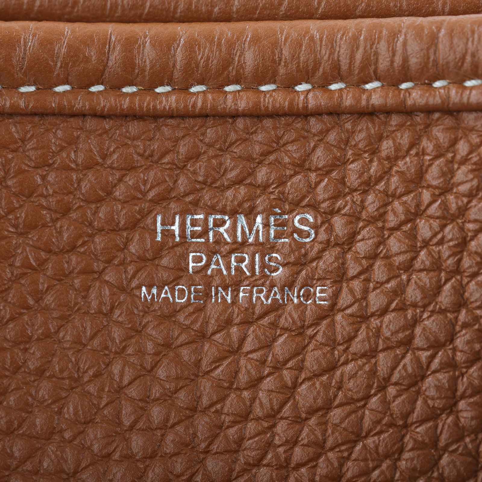 愛馬仕 Hermès Evelyne Bag 伊芙琳包 29 馬蹄型 EV29 B刻 金棕Evelyne29 背帶