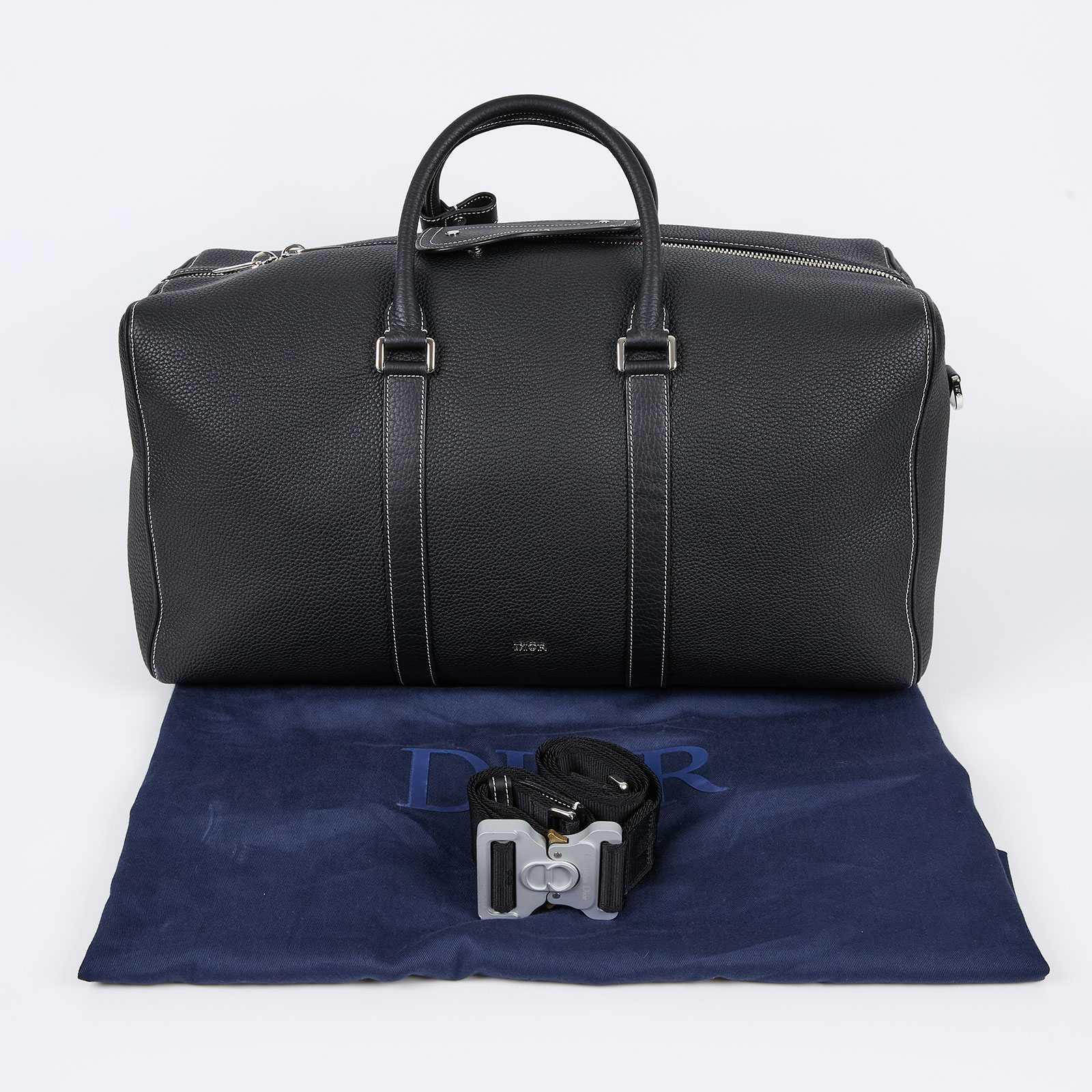 迪奧 CHRISTIAN DIOR Lingot 50 旅行袋 波士頓包  背帶/防塵袋