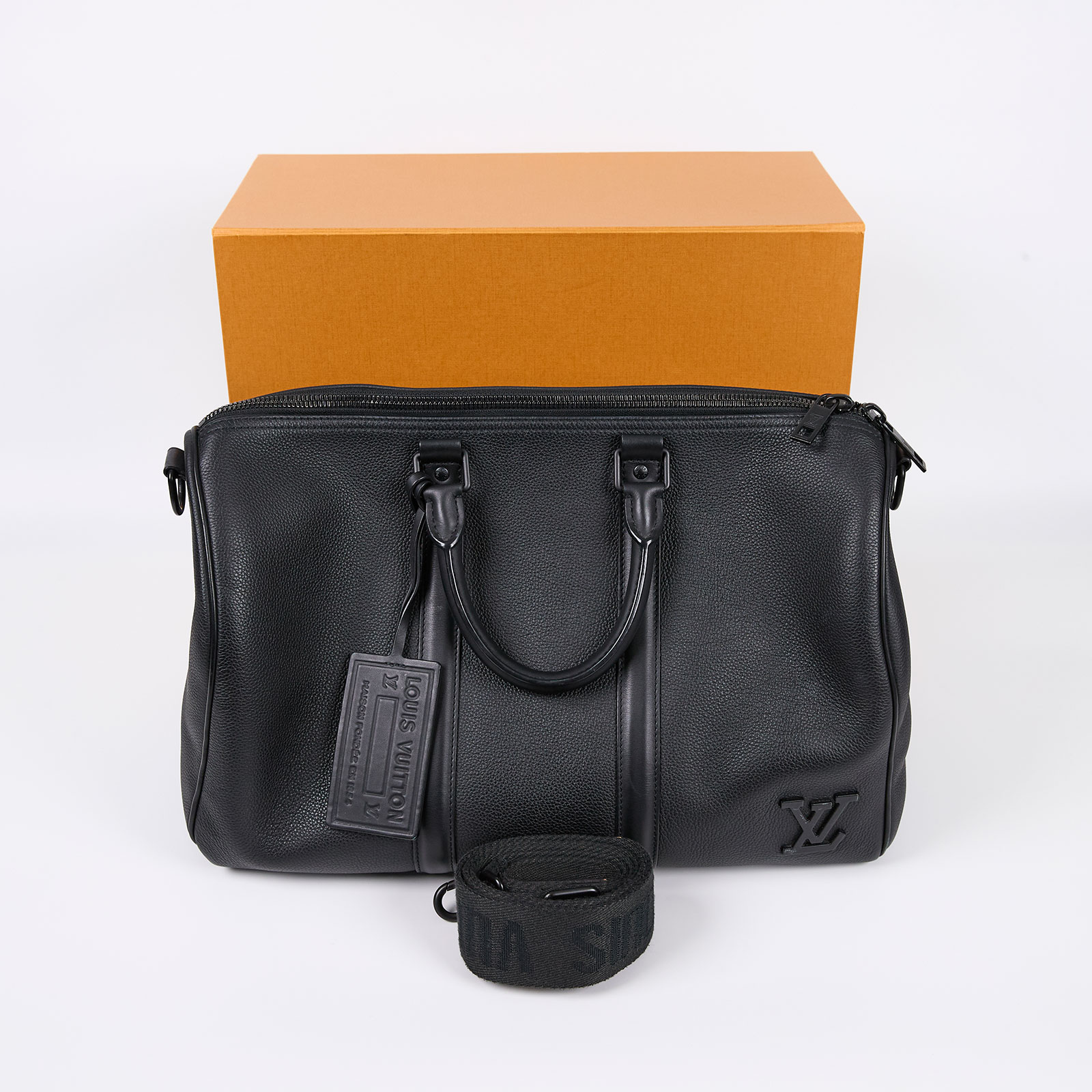 路易威登 LOUIS VUITTON Keepall Bandouliere 40 手提 肩背 波士頓包 M57088  原廠盒子/背帶